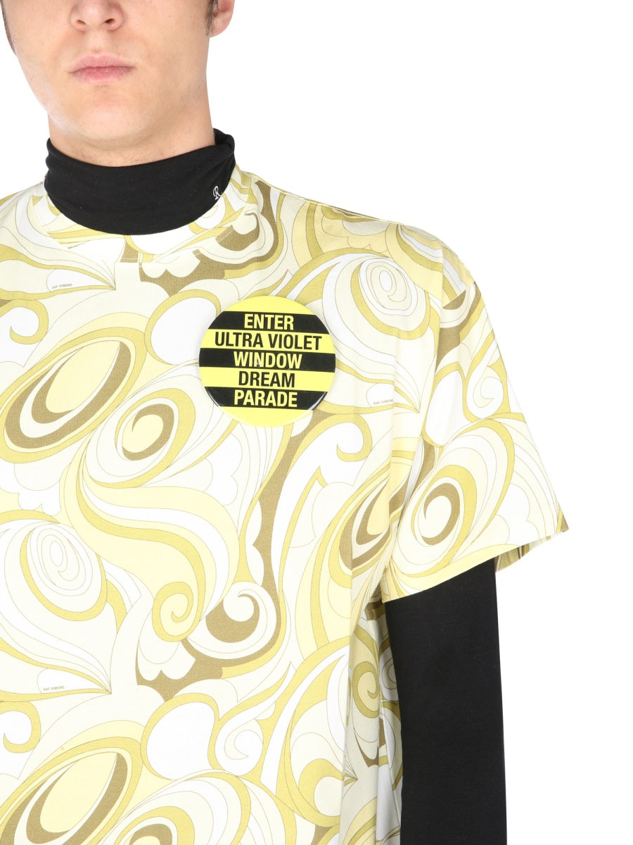 Raf Simons Men Crew Neck T-Shirt RAF SIMONS