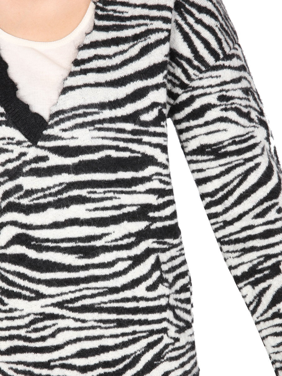 Saint Laurent Women V-Neck Sweater SAINT LAURENT