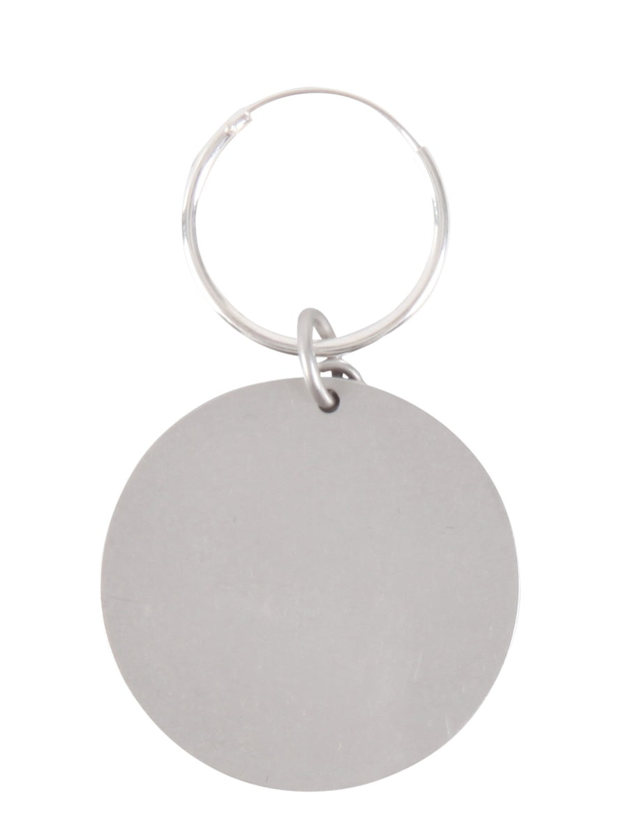 Raf Simons Men Circle Single Earrings RAF SIMONS
