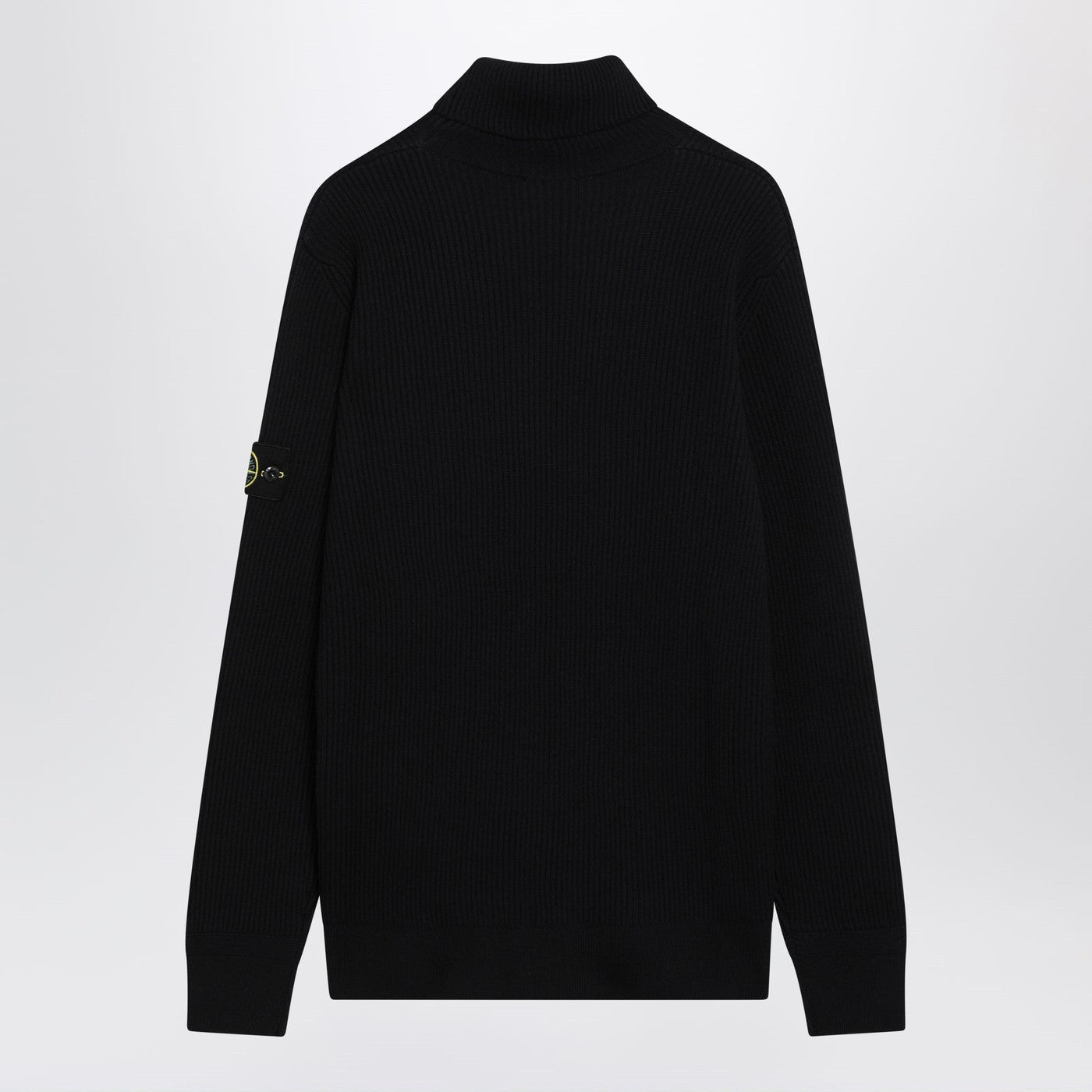 Stone Island Navy Blue Turtleneck Sweater With Regular Fit Men STONE ISLAND