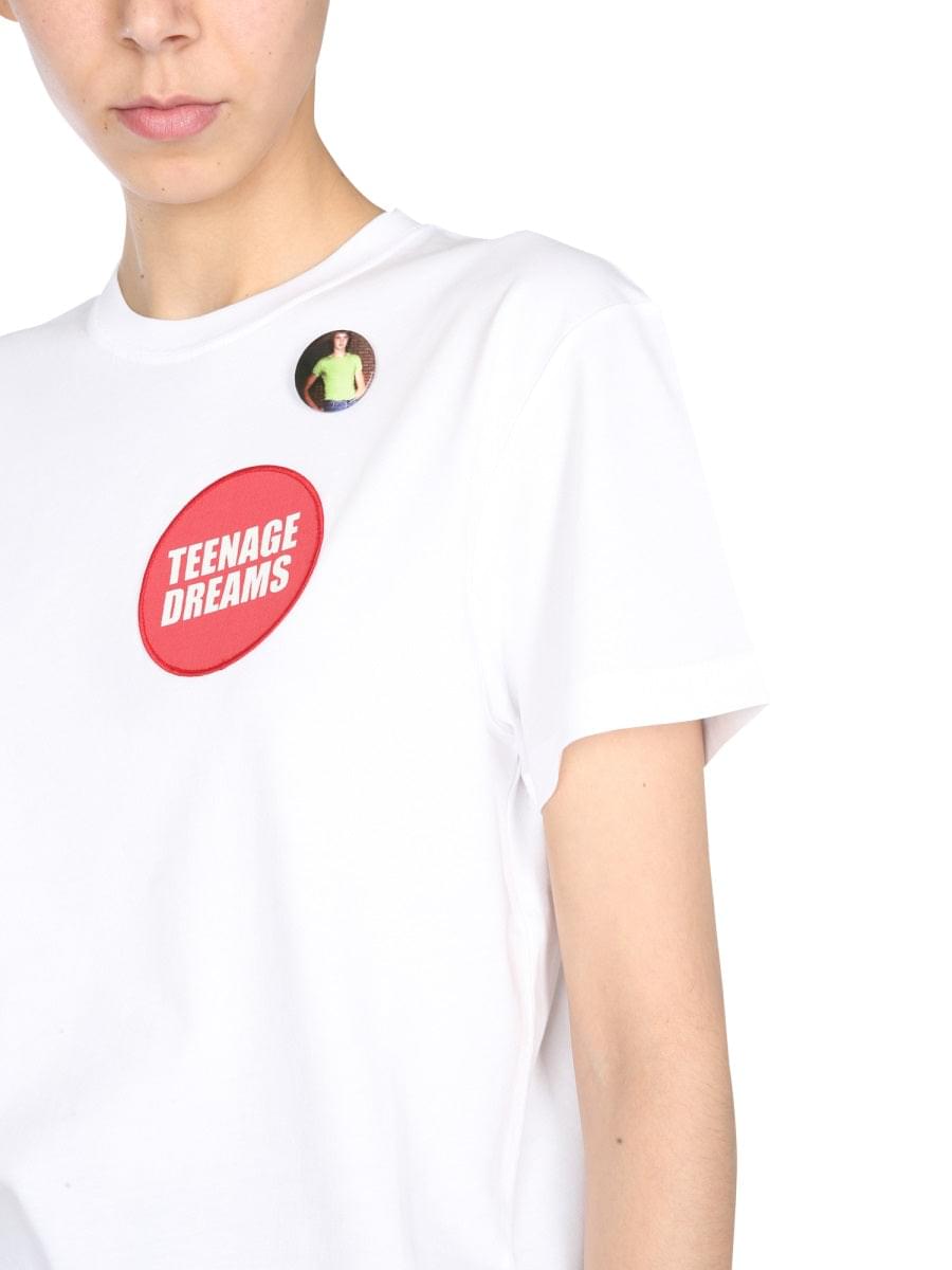 Raf Simons Women Crew Neck T-Shirt RAF SIMONS