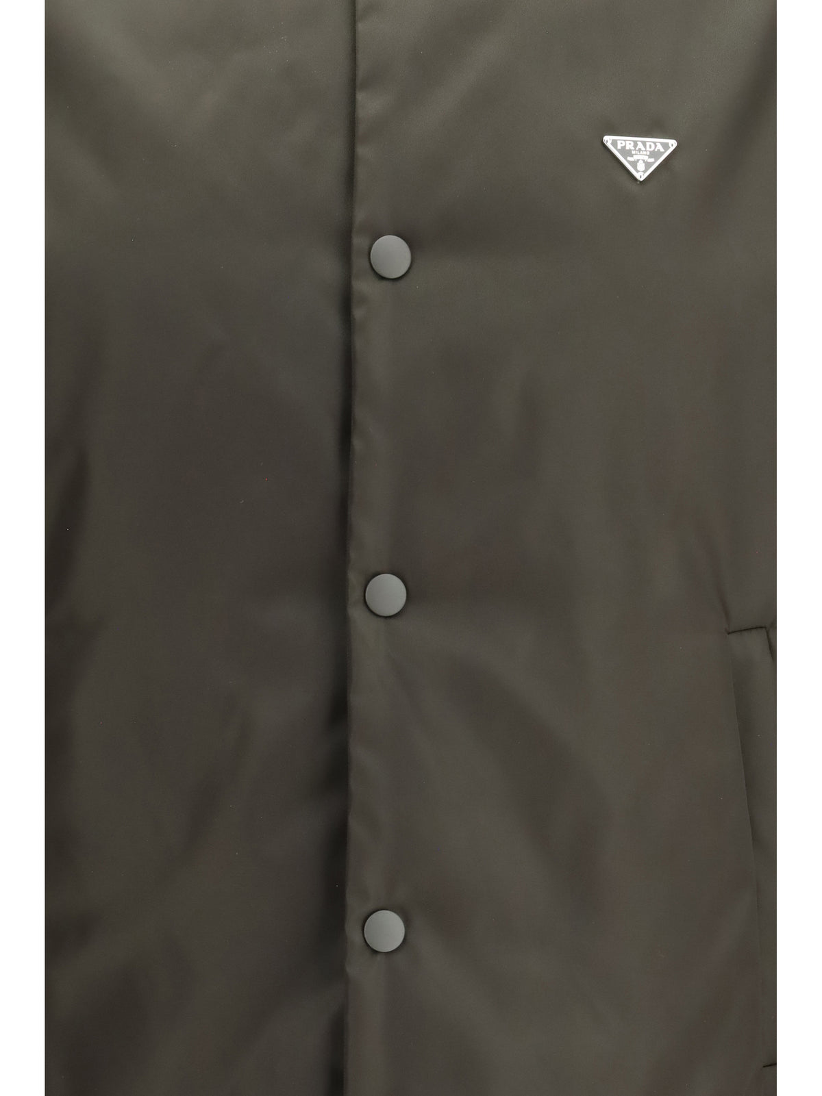 Prada Men Nylon Bomber Jacket PRADA