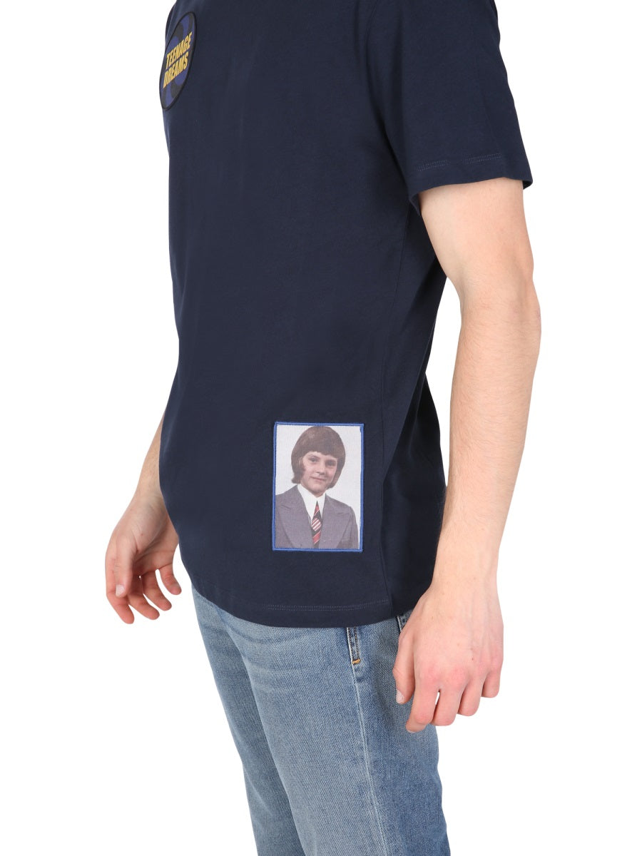 Raf Simons Men Crew Neck T-Shirt RAF SIMONS