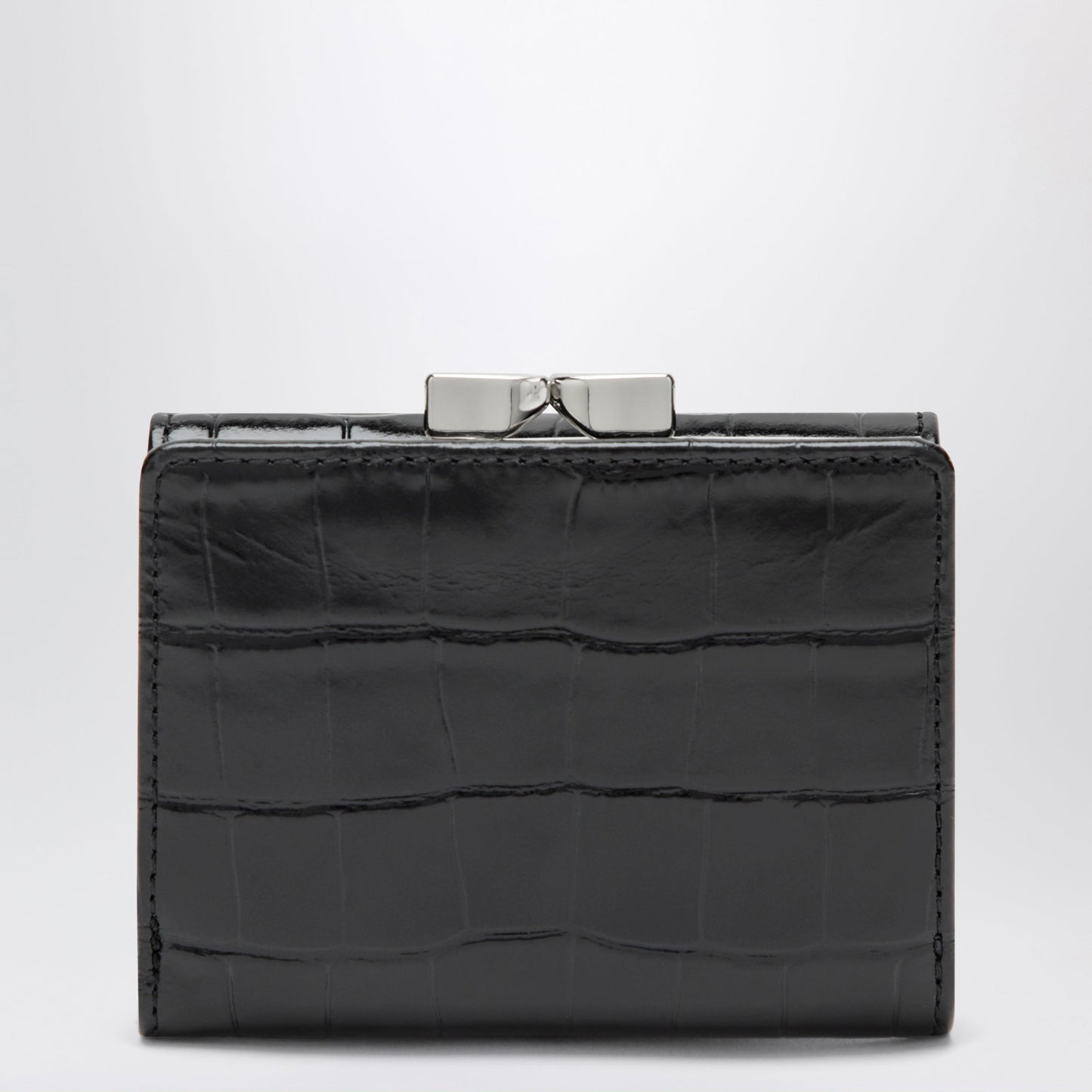 Vivienne Westwood Small Frame Wallet Black In Calf Leather Women VIVIENNE WESTWOOD