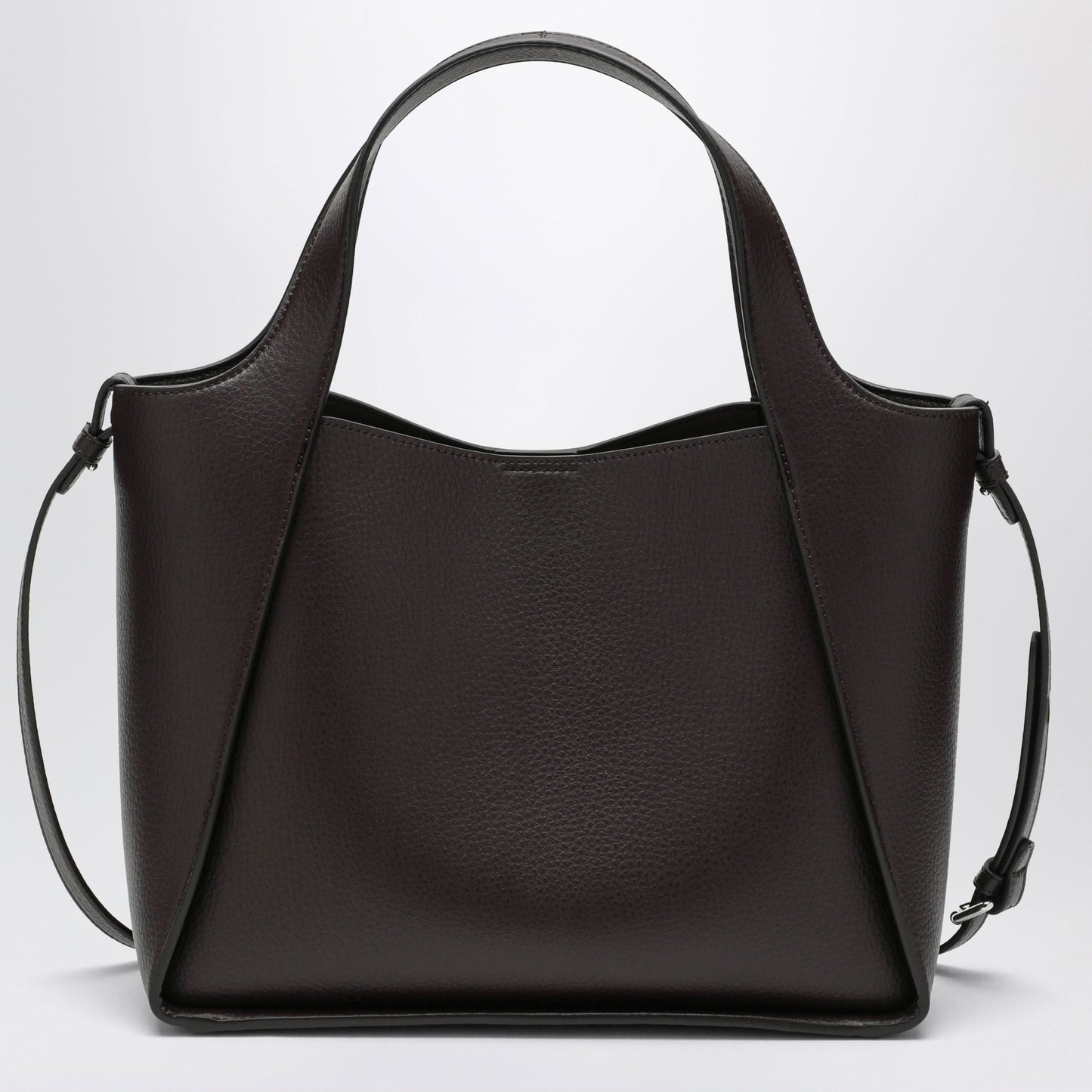 Stella Mccartney Chocolate Vegan Leather Shoulder Tote Bag Women STELLA MCCARTNEY