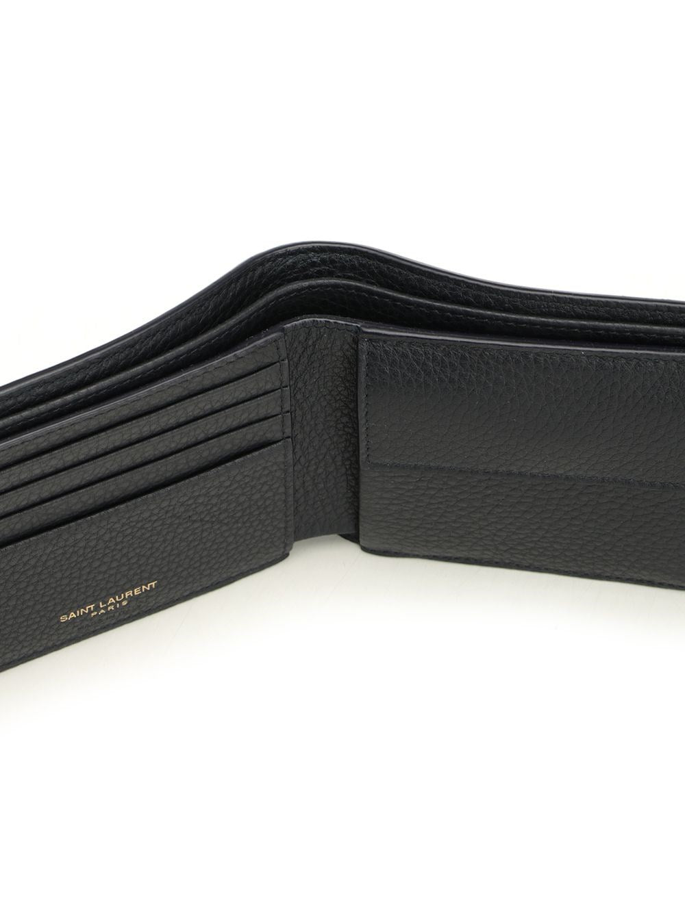 Saint Laurent Men Leather Bifold Wallet SAINT LAURENT