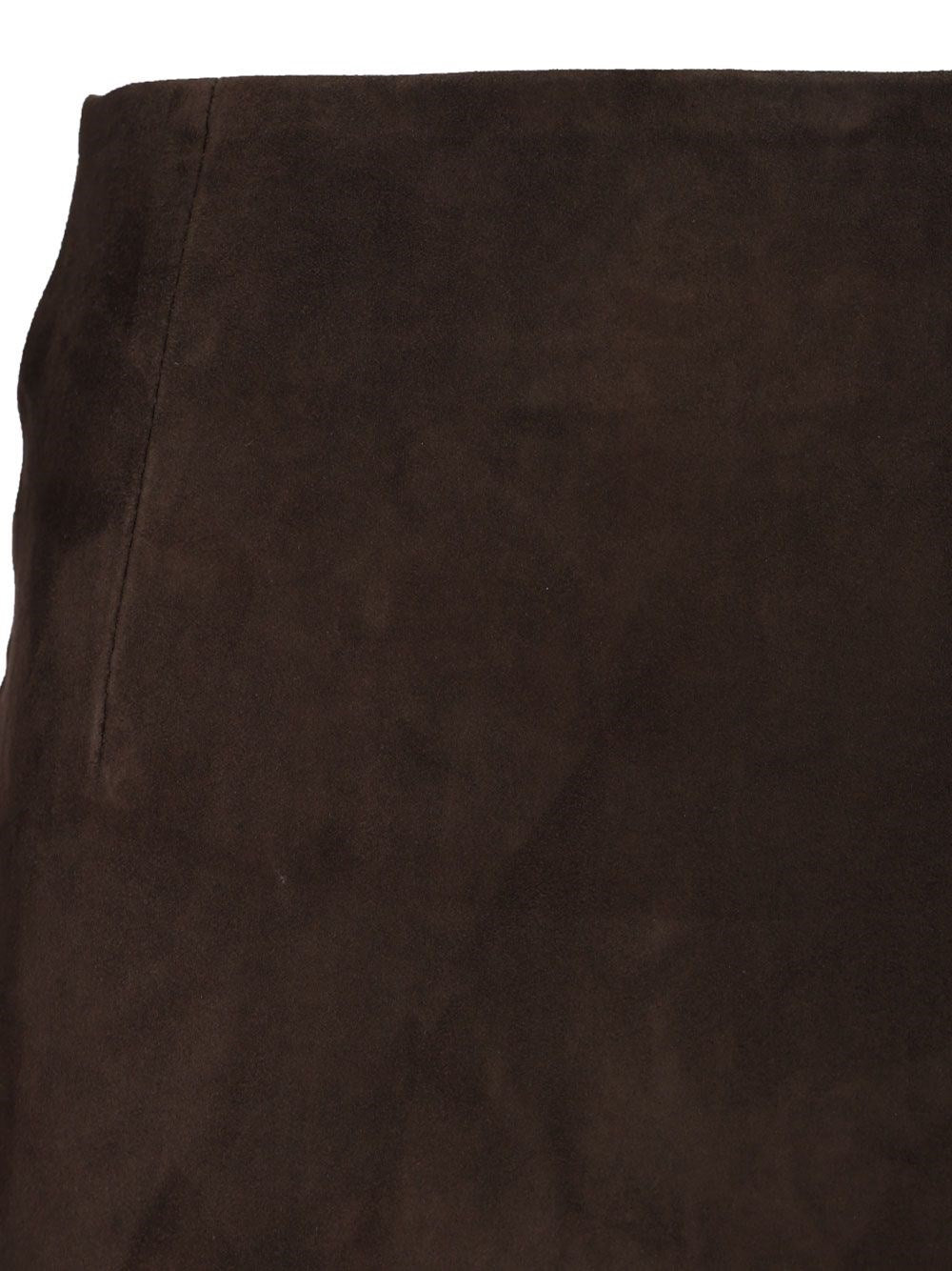 Rotate Women Suede Miniskirt ROTATE
