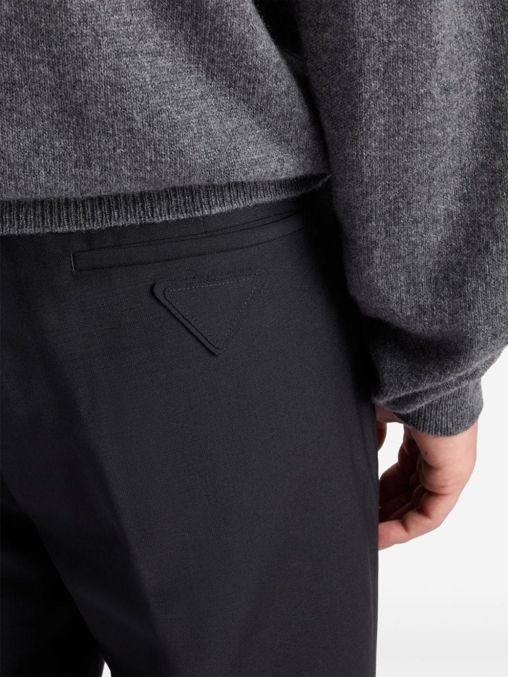 Prada Men Wool And Mohair Pants PRADA