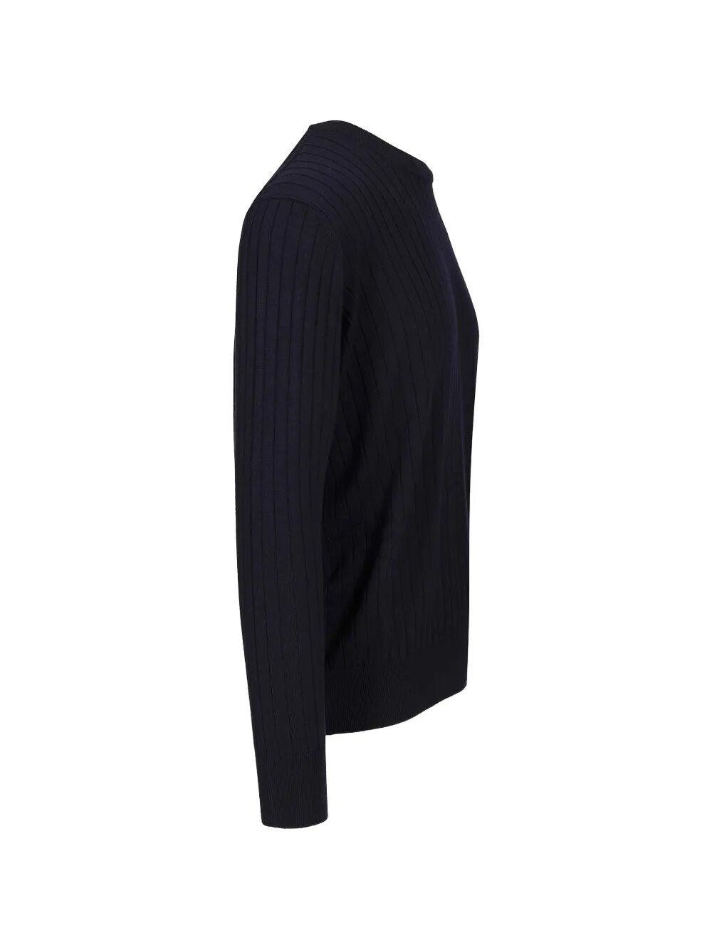 Bottega Veneta Men Ribbed Wool Sweater BOTTEGA VENETA