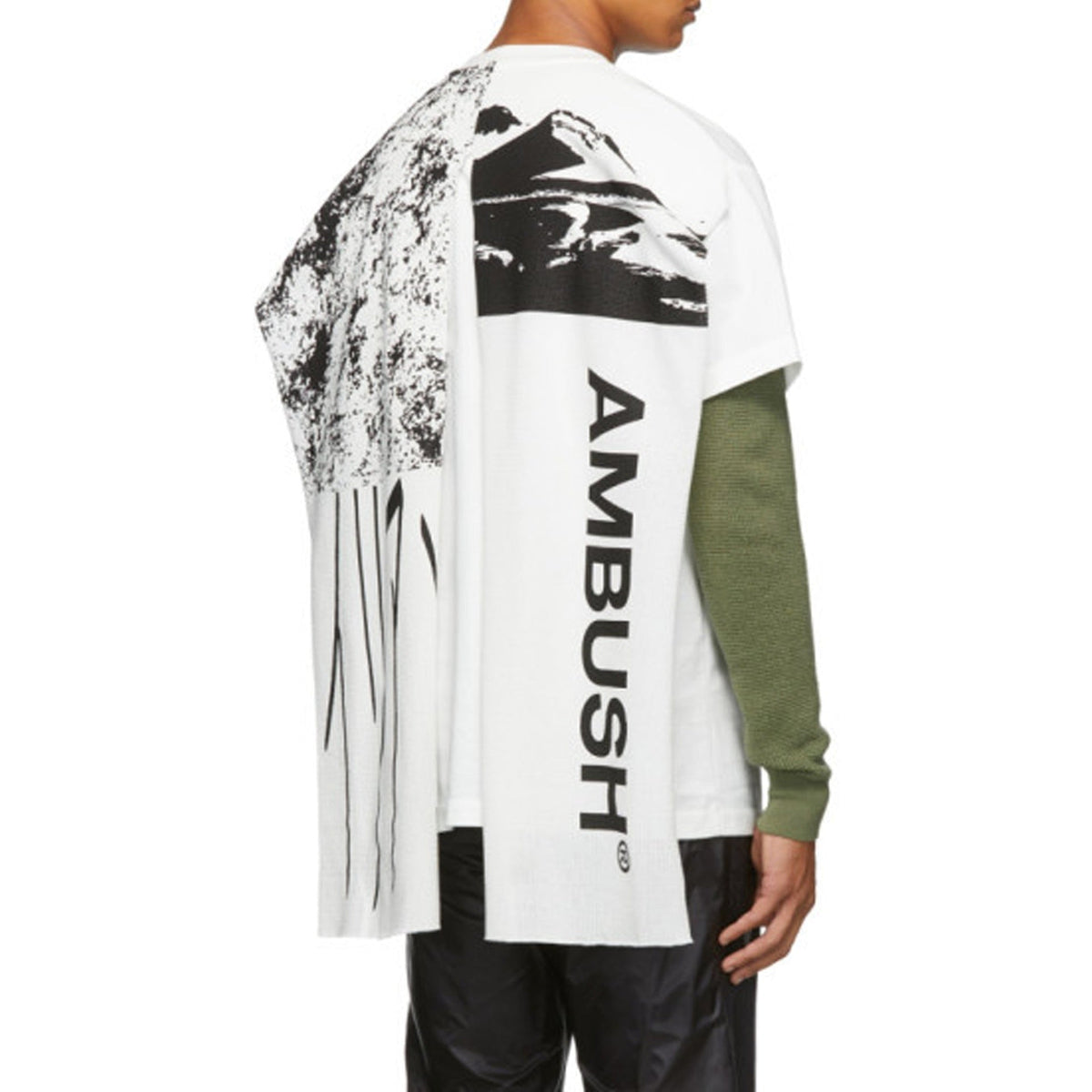 Ambush White Cape T-Shirt Men AMBUSH