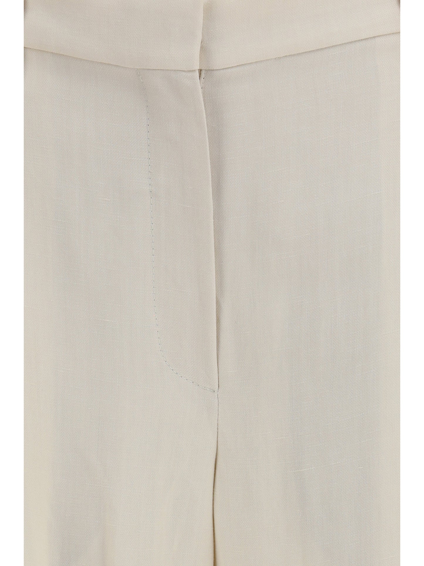 Brunello Cucinelli Women Wide Pants In Fluid Twill BRUNELLO CUCINELLI