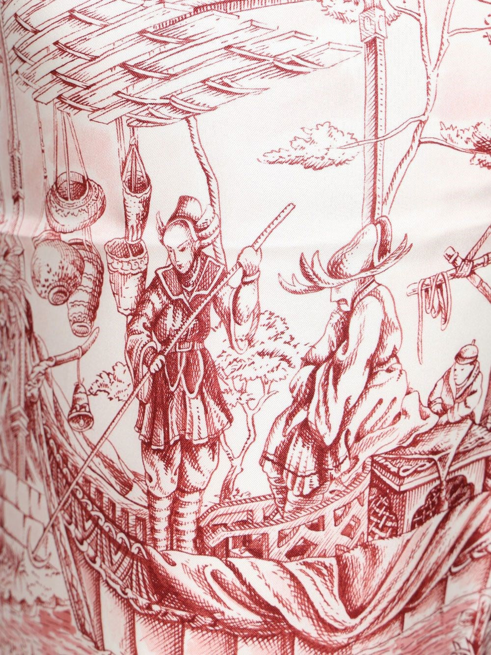 Ferragamo Women Pareo With "Travel" Print FERRAGAMO