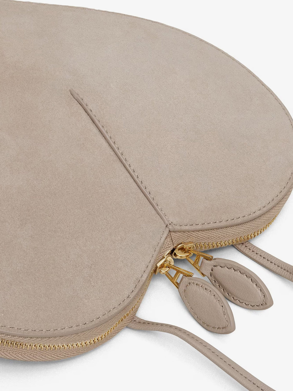 Alaia Women Le Coeur Suede And Leather Crossbody Bag ALAIA