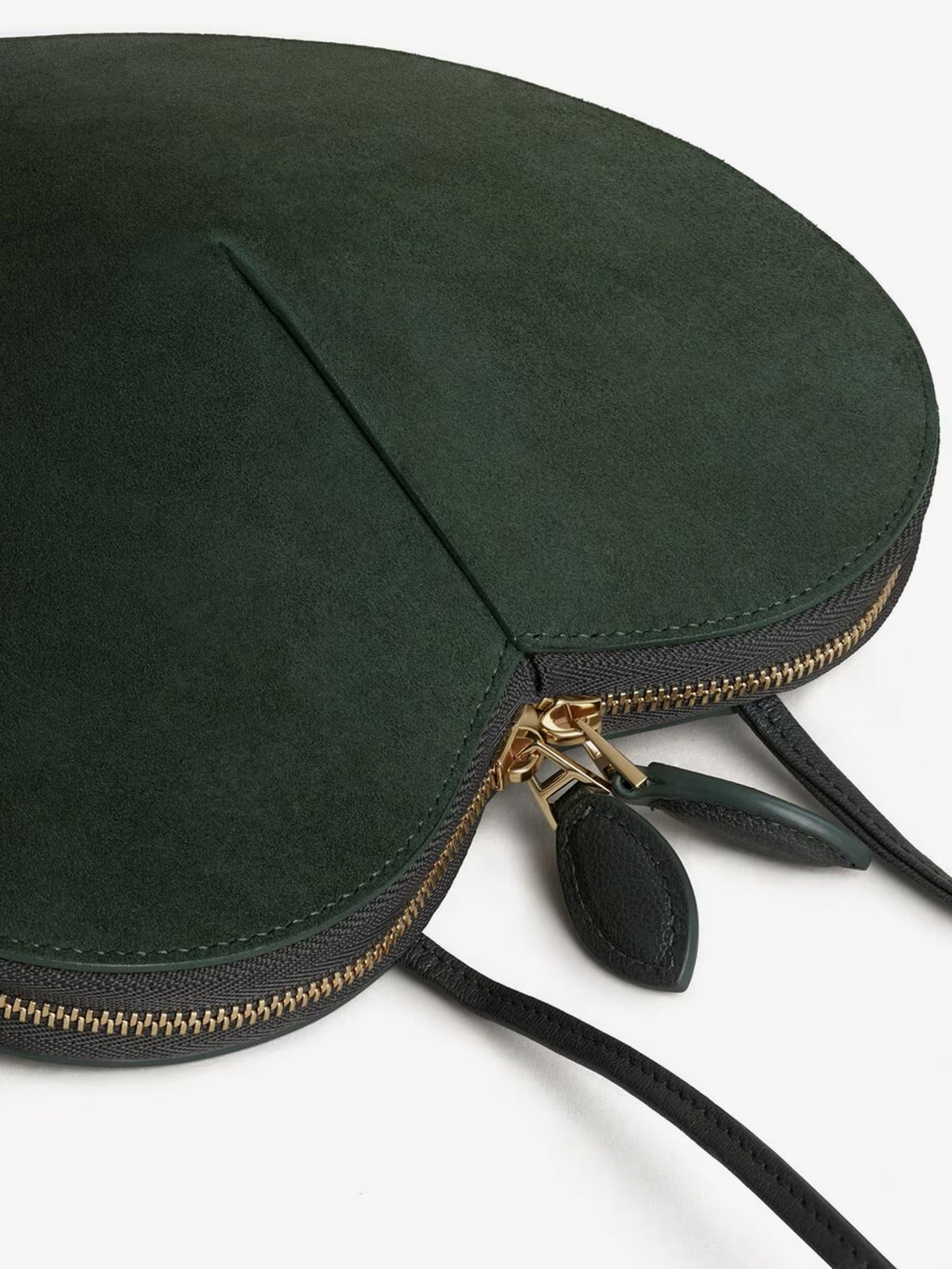 Alaia Women Le Coeur Suede Crossbody Bag ALAIA