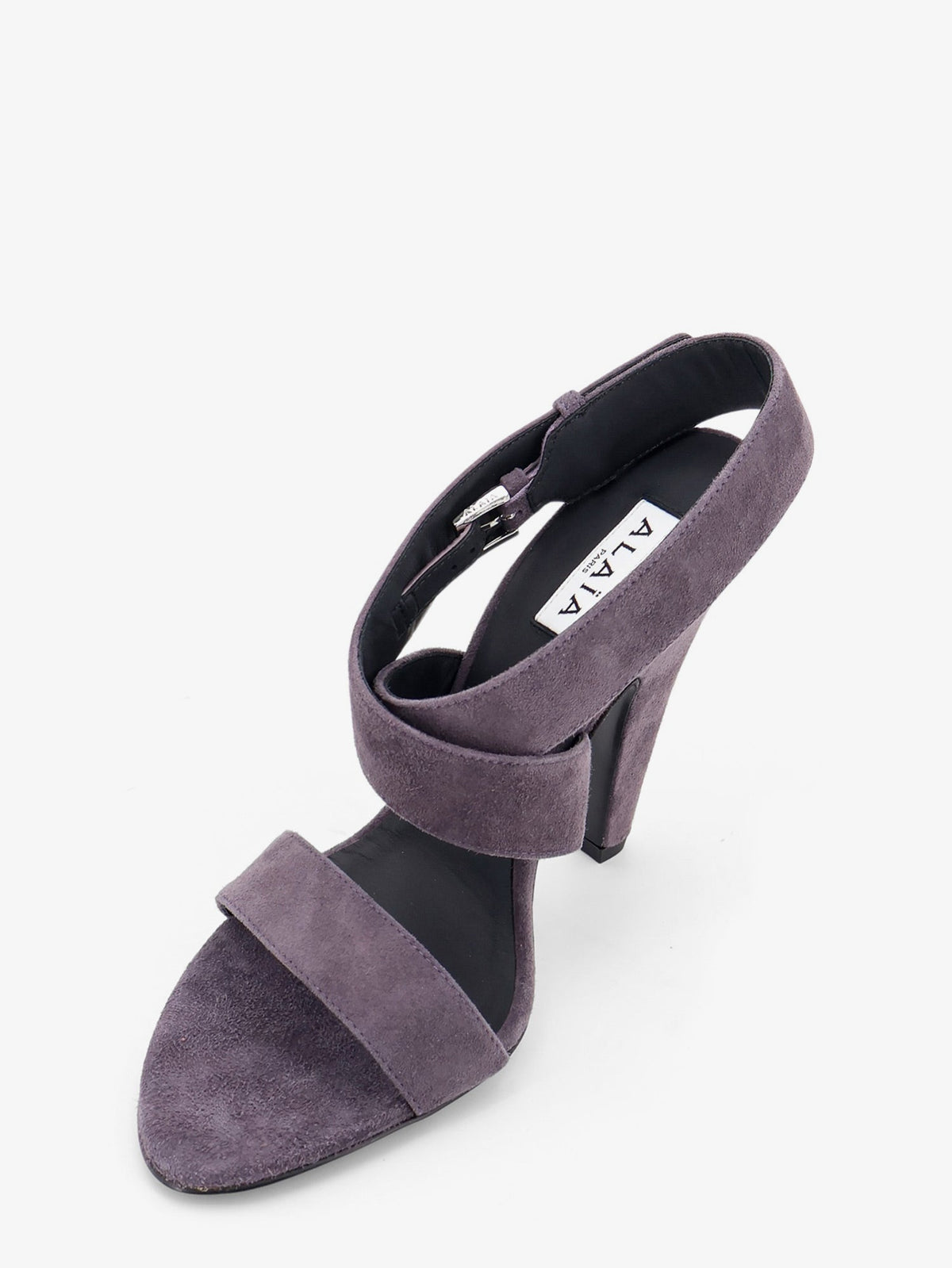 Alaia Women Suede Heeled Sandals ALAIA