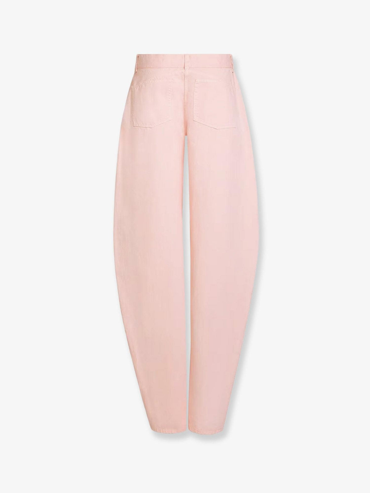 Alaia Women Barrel Fit Denim Trousers ALAIA