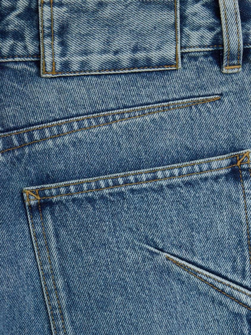 Alaia Women Blue Denim Jeans ALAIA