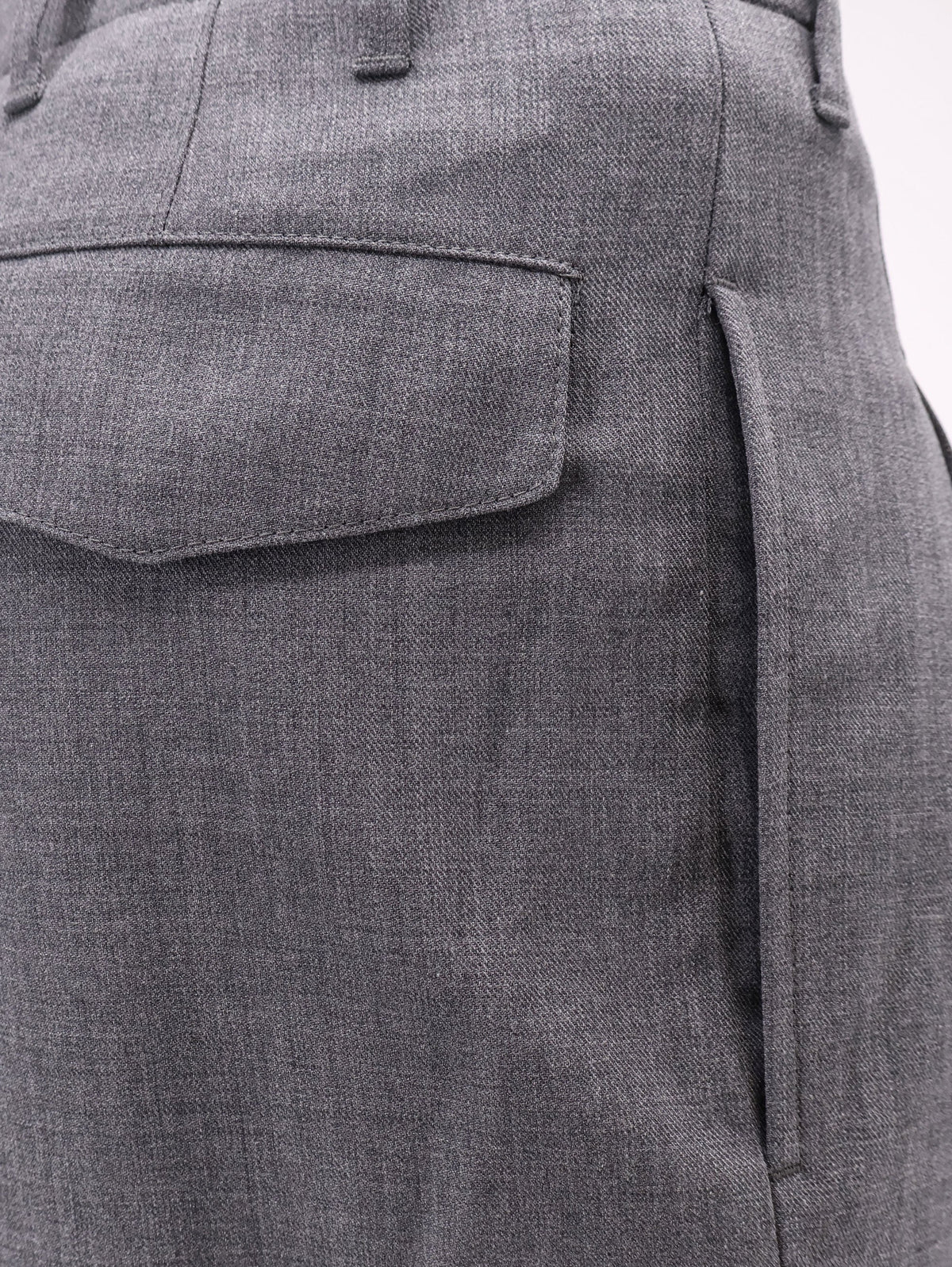 Ami Paris Men Virgin Wool Trousers AMI PARIS