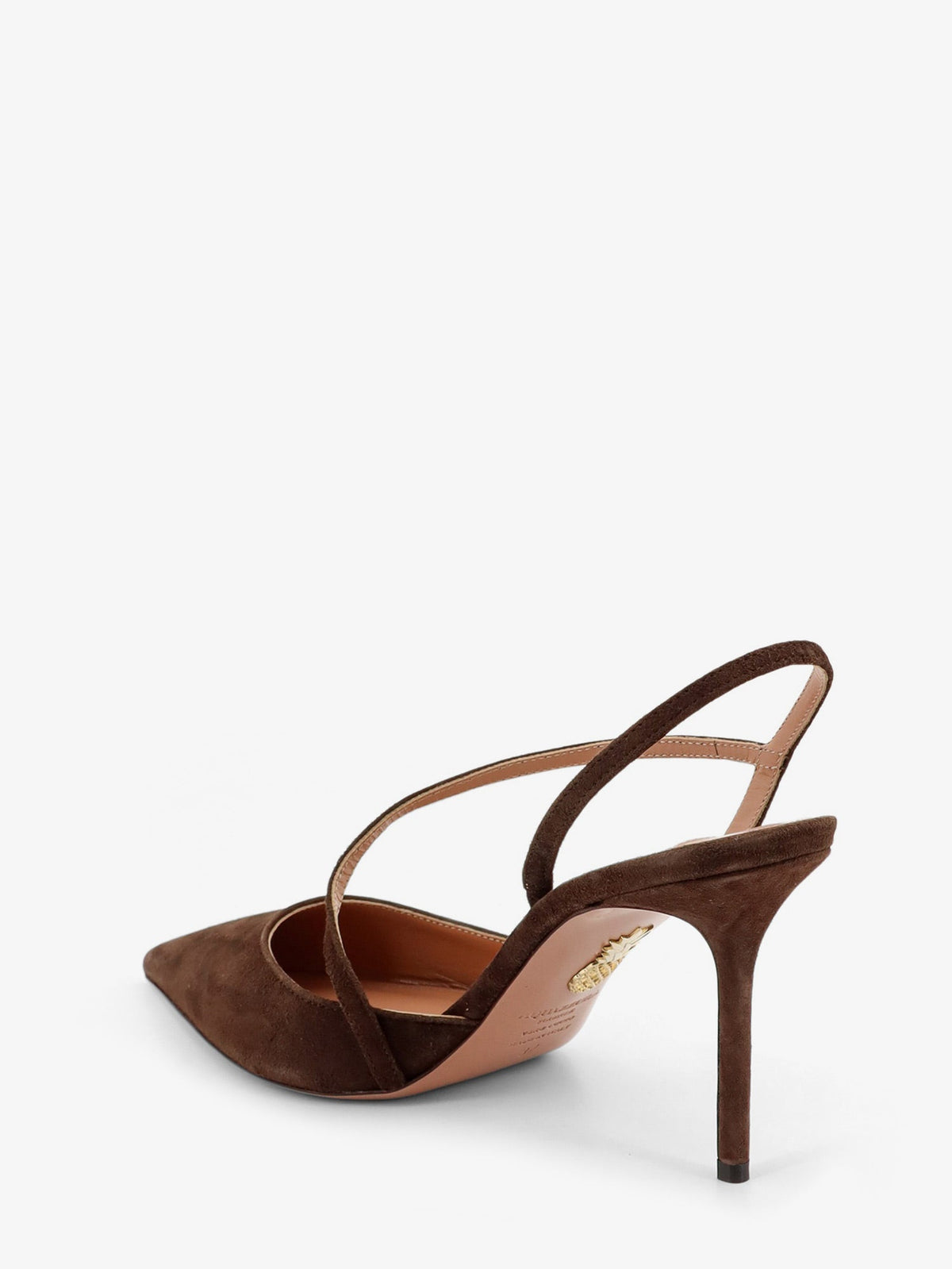 Aquazzura Women Bow Tie Suede Pumps AQUAZZURA