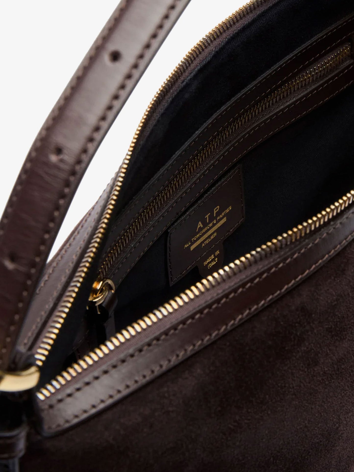 Atp Atelier Women Castellare Suede Shoulder Bag ATP ATELIER