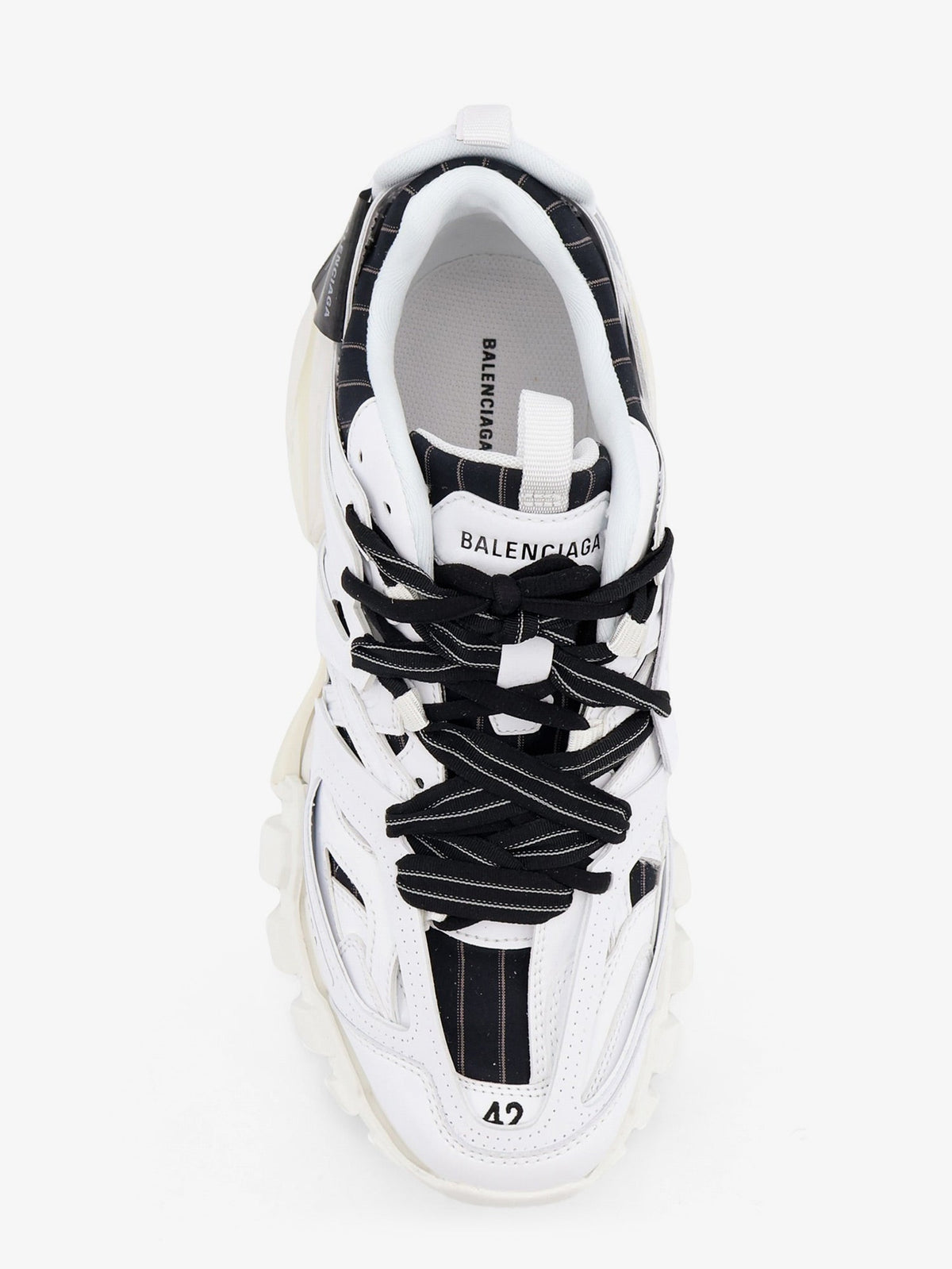 Balenciaga Men Track Shirt Polyurethane Sneakers With Side Logo BALENCIAGA