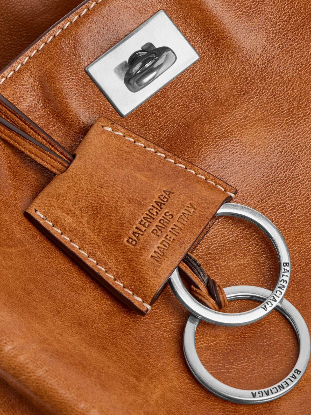 Balenciaga Women Rodeo Mini Leather Handbag BALENCIAGA