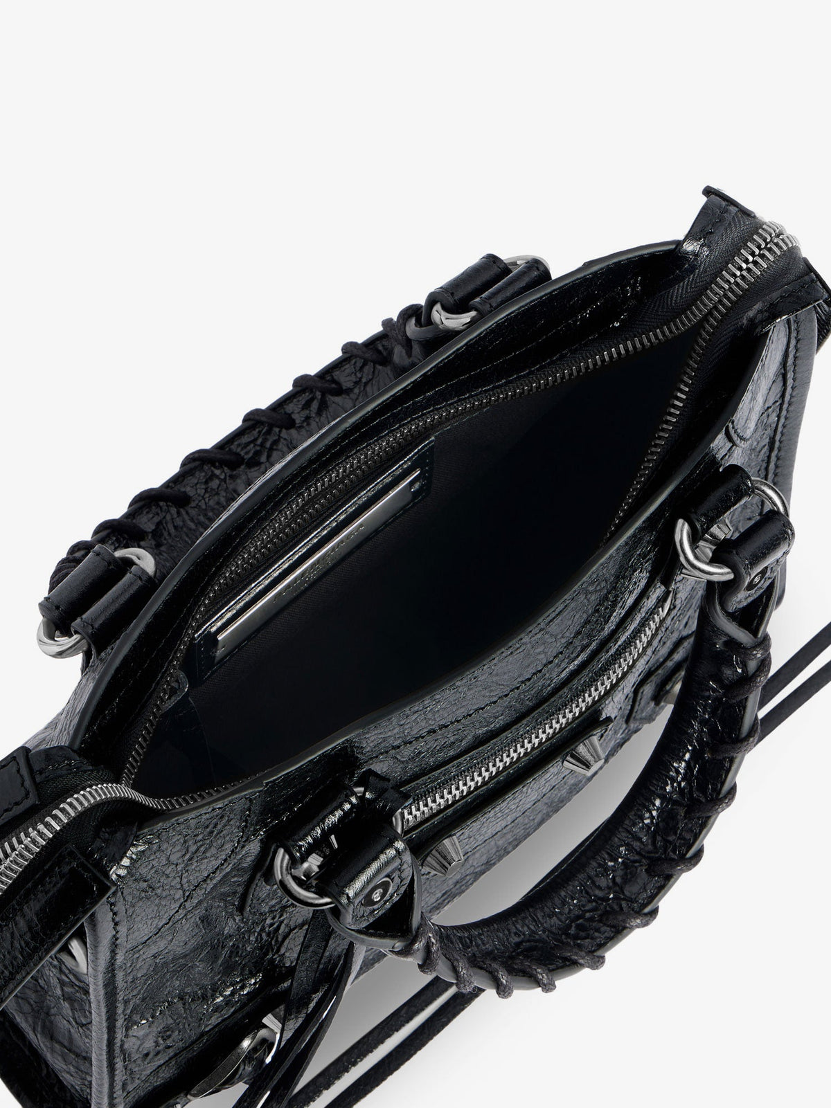 Balenciaga Women Le City Mini Arena Leather Handbag BALENCIAGA
