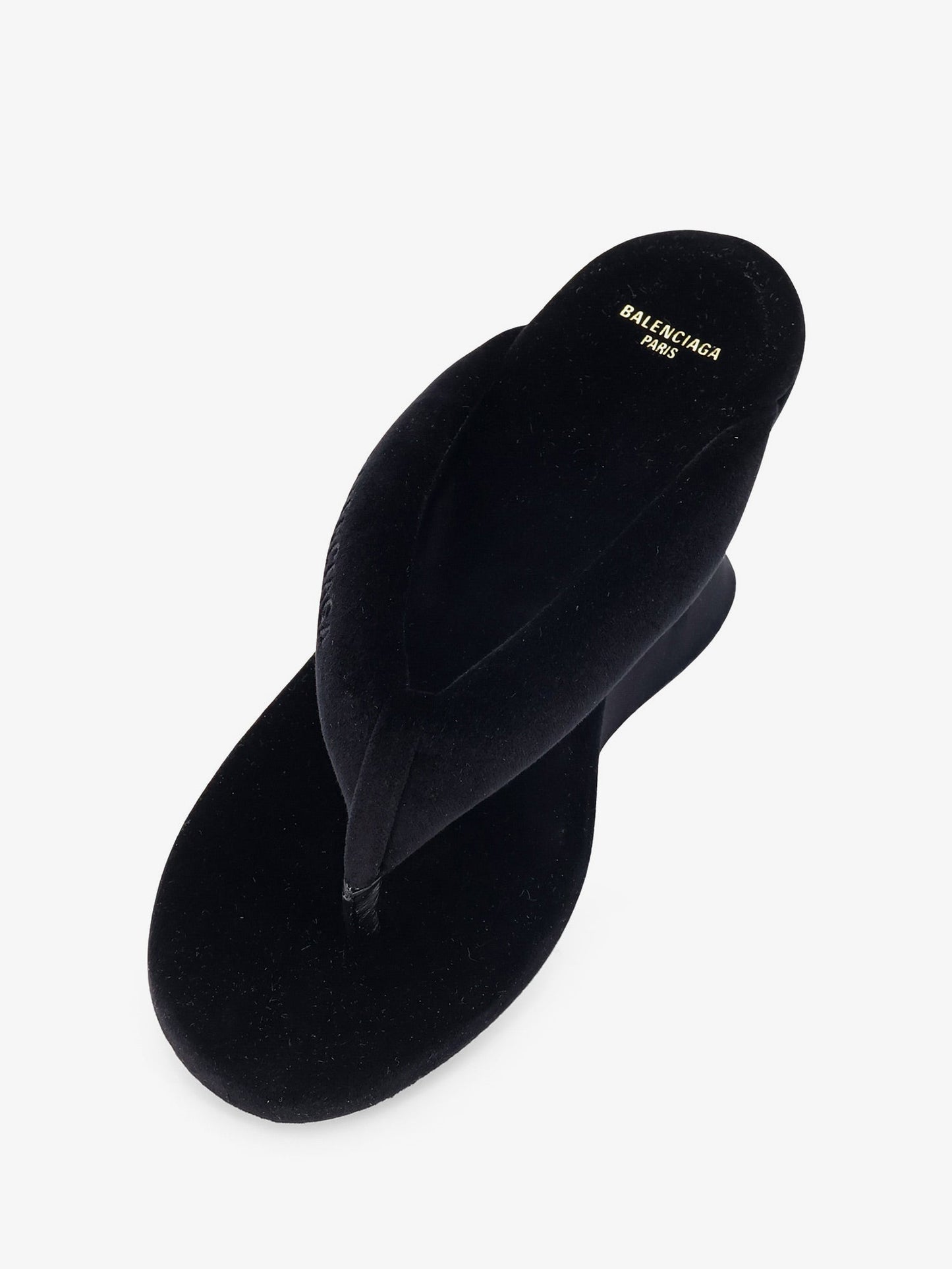 Balenciaga Women Gaeta Velvet Sandals BALENCIAGA