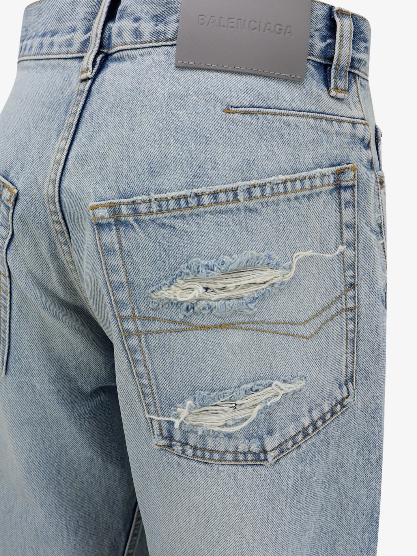 Balenciaga Women Twisted Seam Jeans BALENCIAGA
