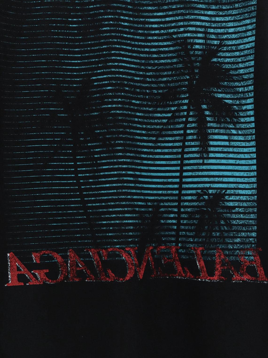 Balenciaga Men Cotton T-Shirt With Front Print BALENCIAGA