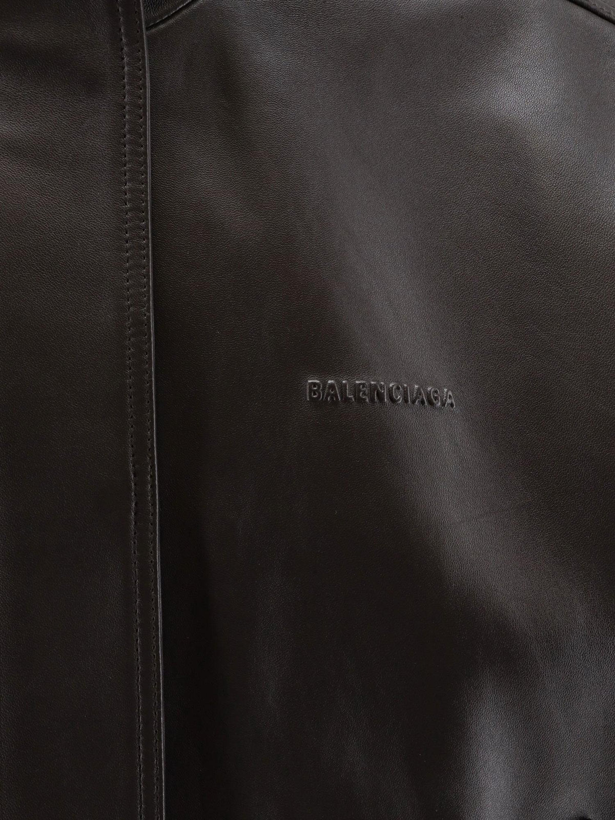 Balenciaga Women Giubbino In Pelle Smanicato BALENCIAGA