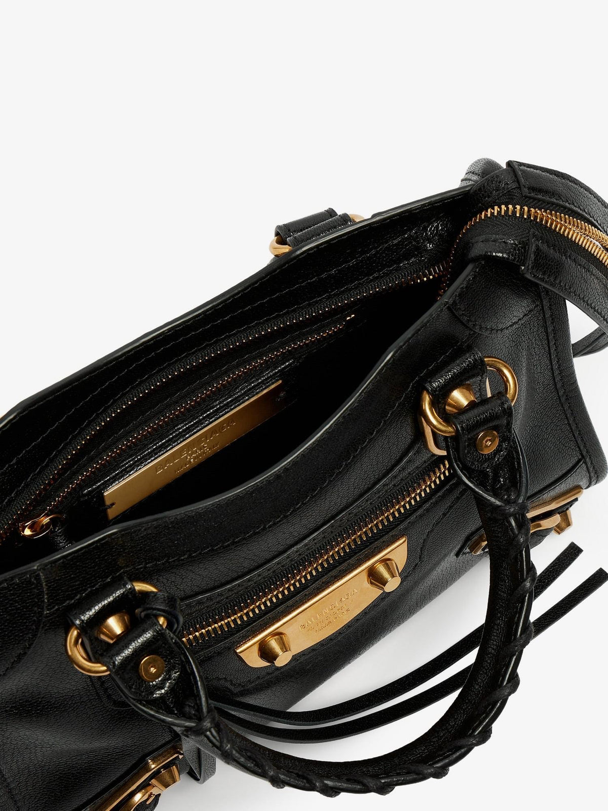 Balenciaga Women Balenciaga Women Le City Uptown Mini Leather Handbag BALENCIAGA