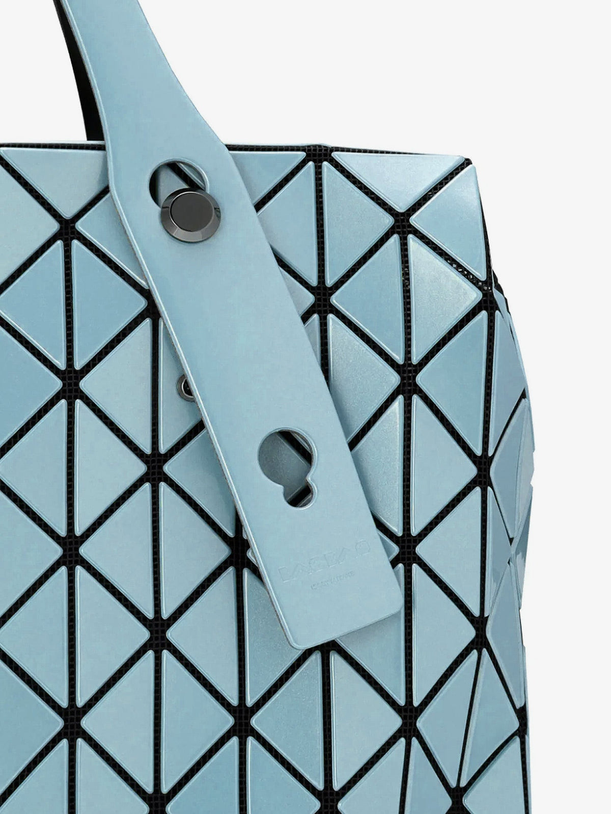 Bao Bao Issey Miyake Women Row Metallic Shoulder Bag With Triangular Pattern BAO BAO ISSEY MIYAKE