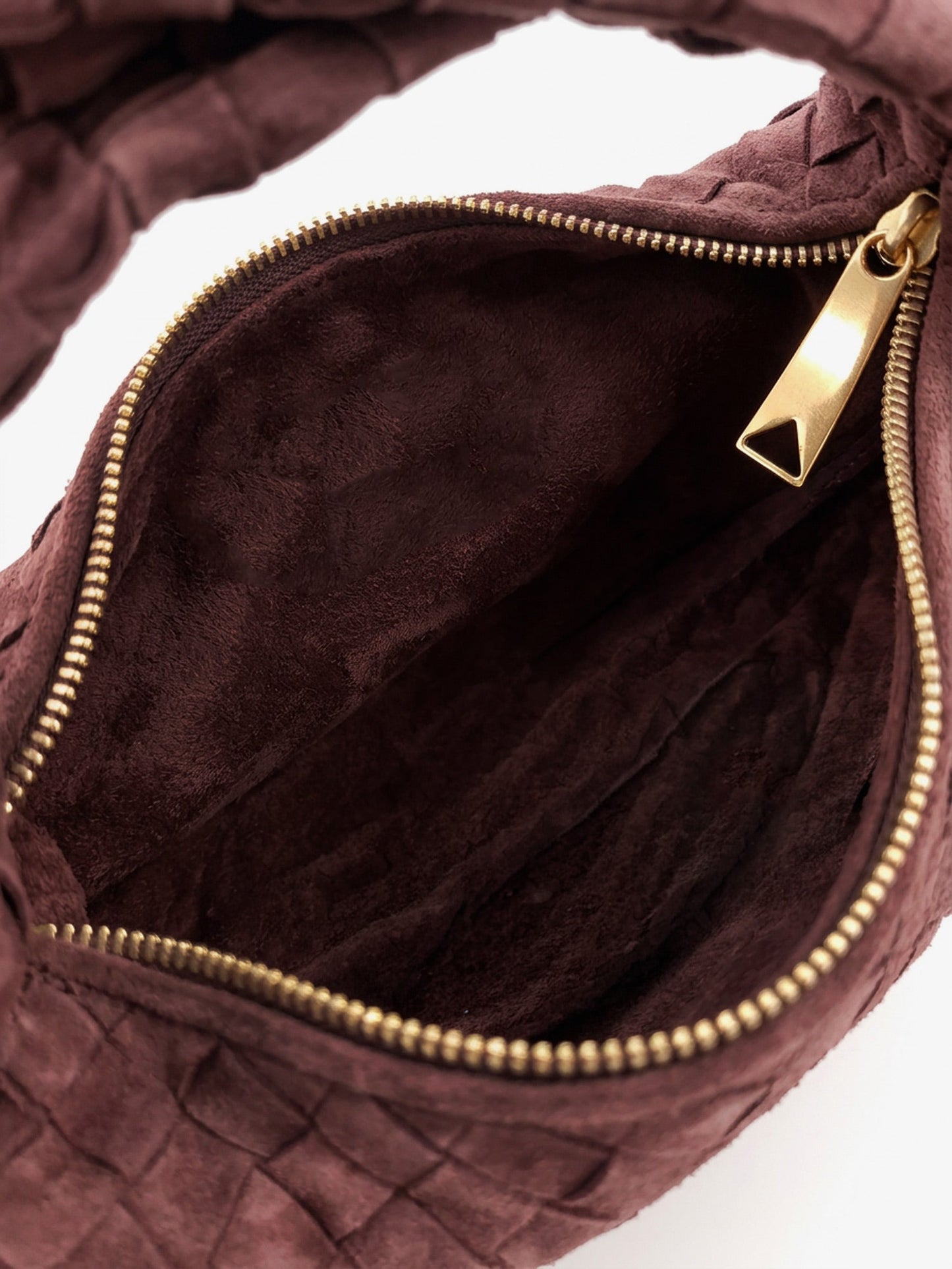Bottega Veneta Women Mini Jodie Intrecciato Suede Handbag BOTTEGA VENETA