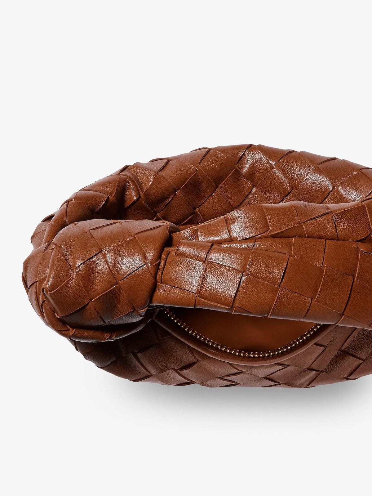 Bottega Veneta Women Mini Jodie Leather Handbag With Intrecciato Motif BOTTEGA VENETA