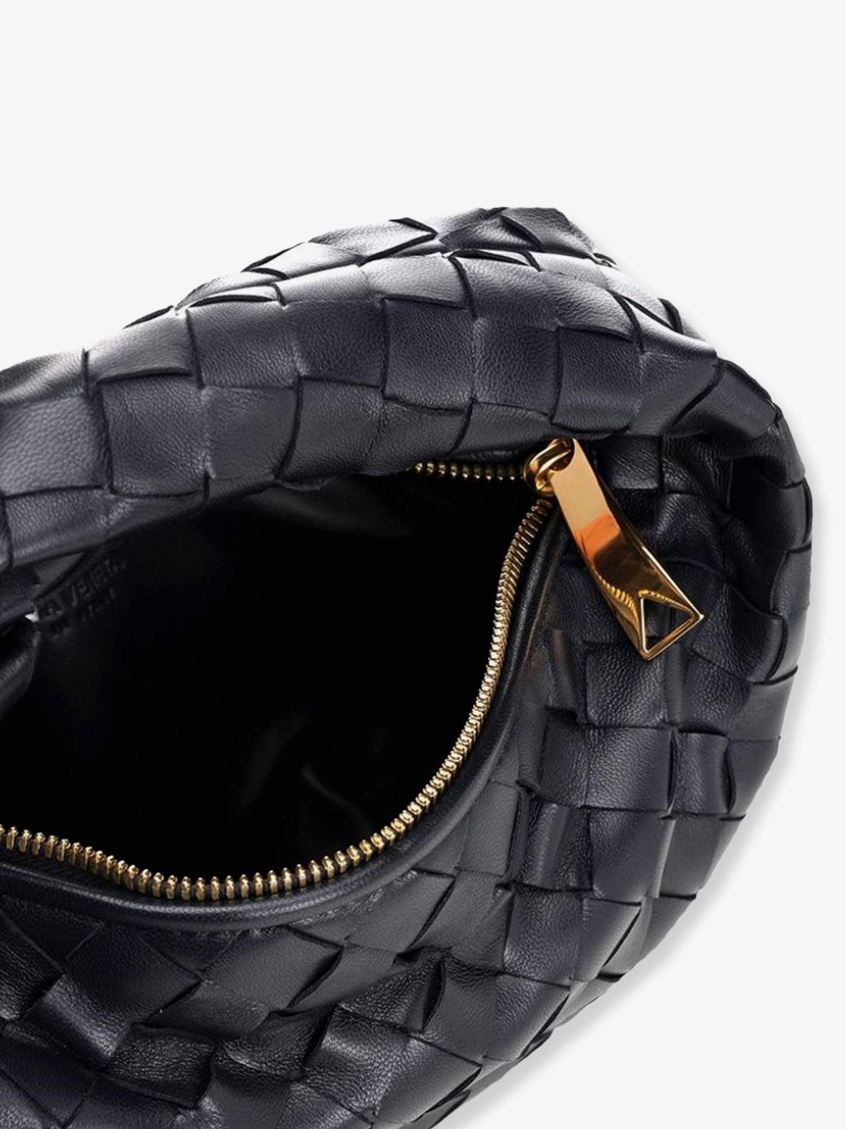 Bottega Veneta Women Mini Jodie Leather Handbag With Intrecciato Motif BOTTEGA VENETA