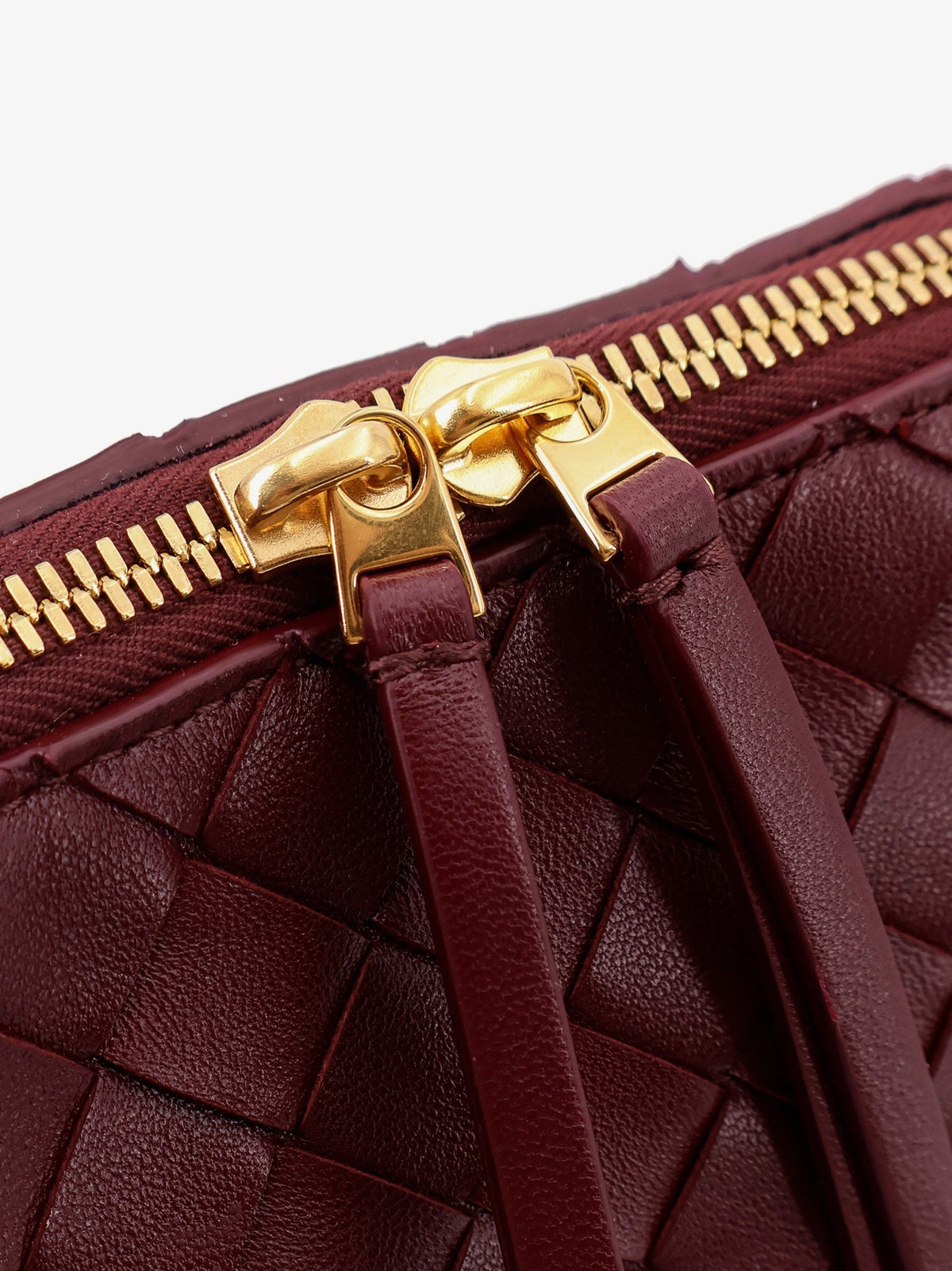 Bottega Veneta Women Concert Pouch Leather Shoulder Bag With Intrecciato Motif BOTTEGA VENETA