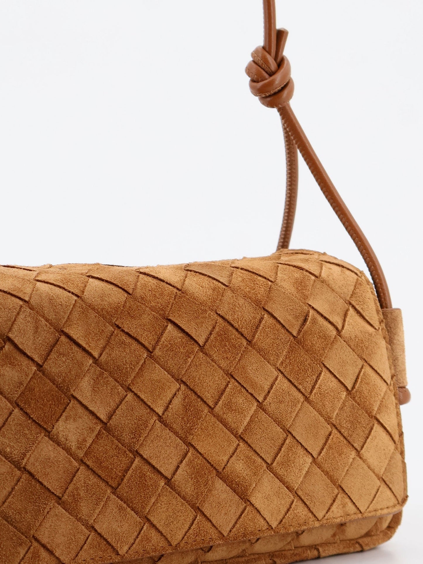 Bottega Veneta Women Notturno Suede Pouch BOTTEGA VENETA