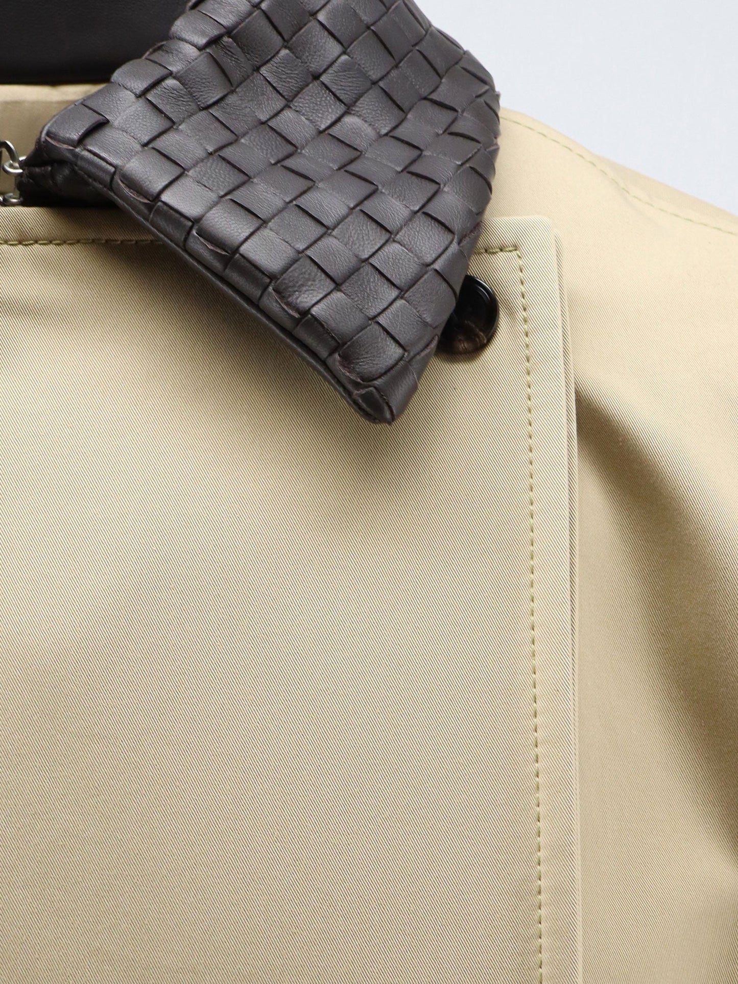Bottega Veneta Women Light Cotton Trench BOTTEGA VENETA