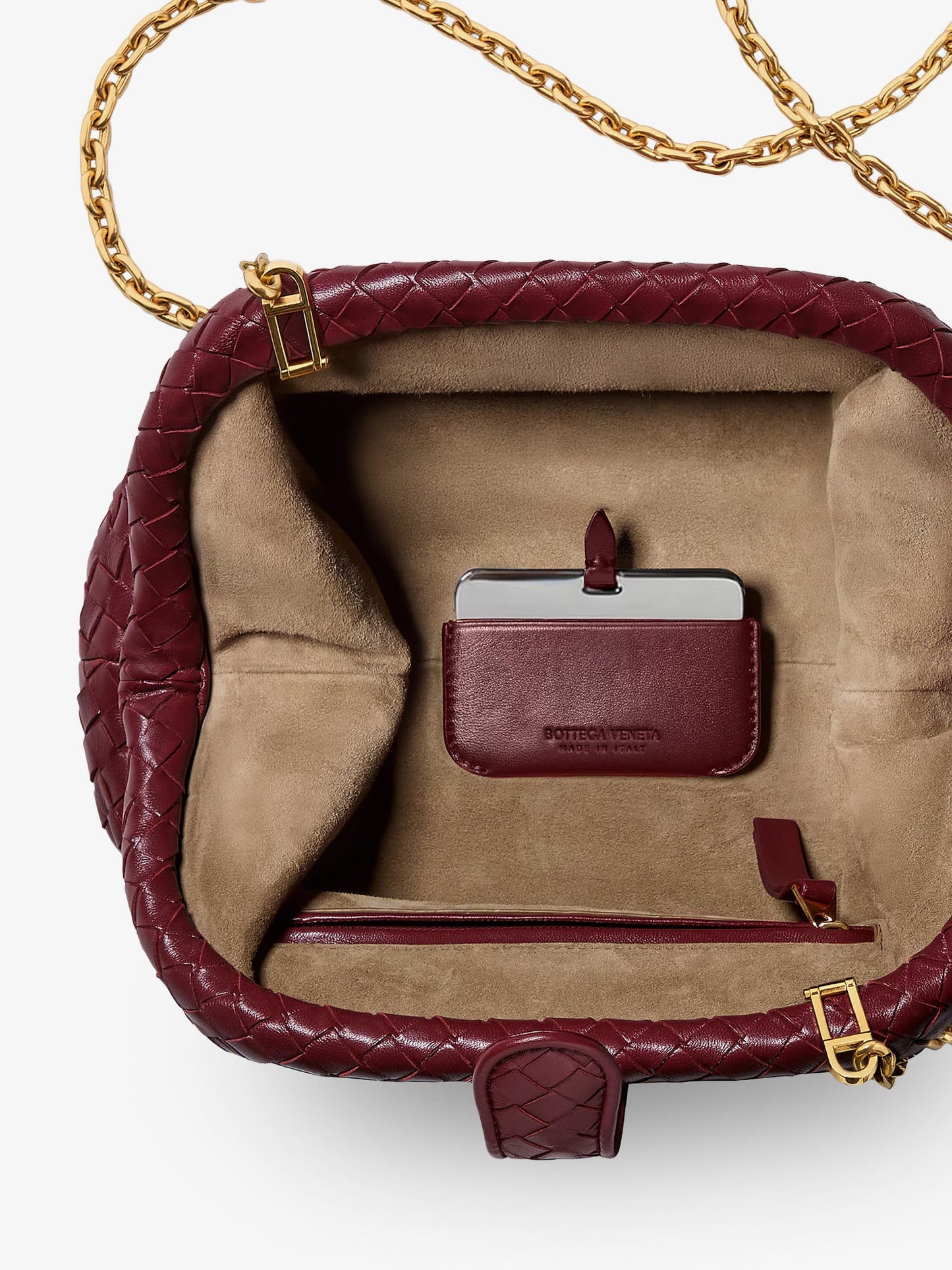 Bottega Veneta Women Lauren 1980 Intrecciato Leather Handbag BOTTEGA VENETA