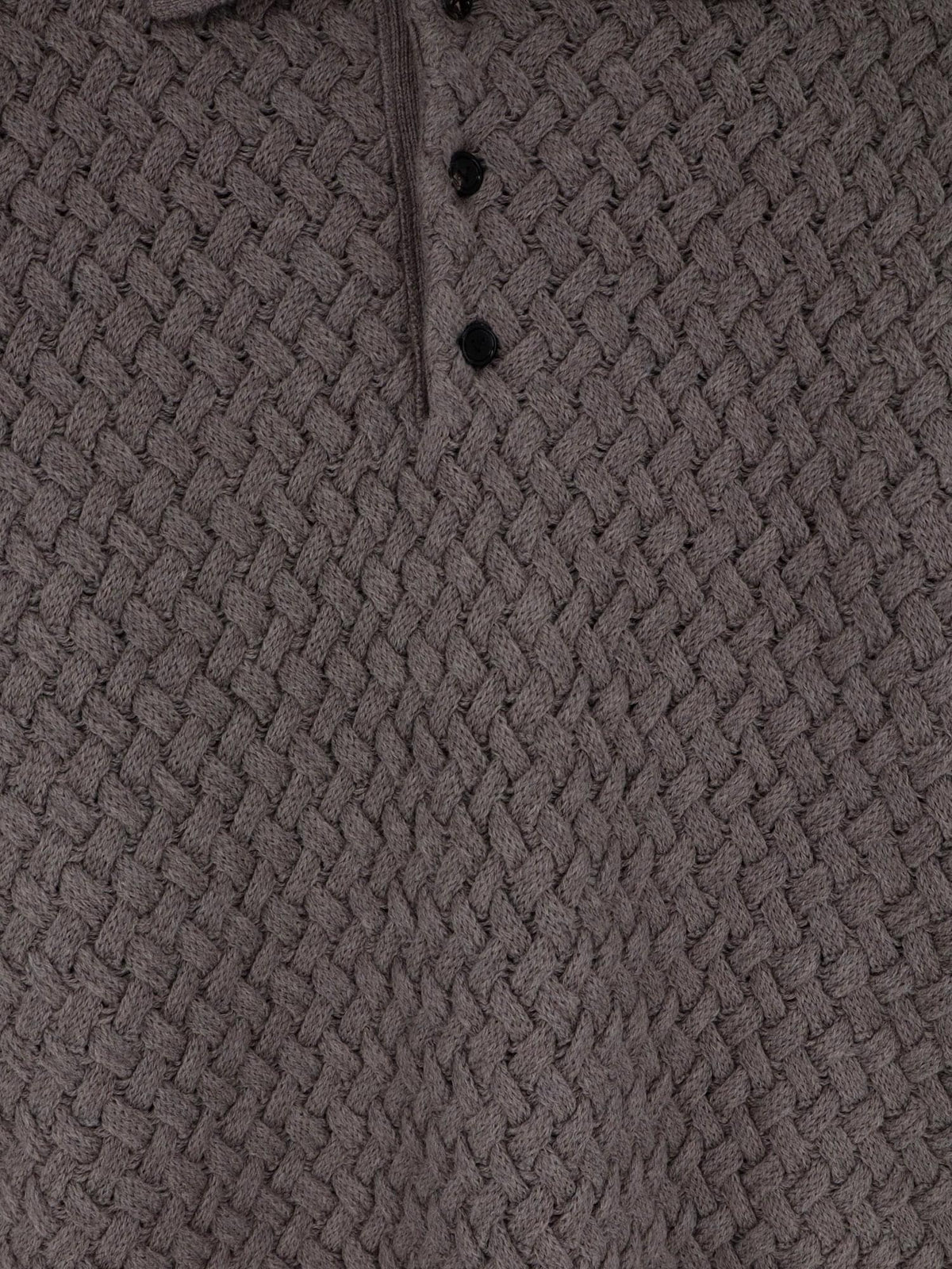 Bottega Veneta Men Wool Sweater With Intrecciato Motif BOTTEGA VENETA