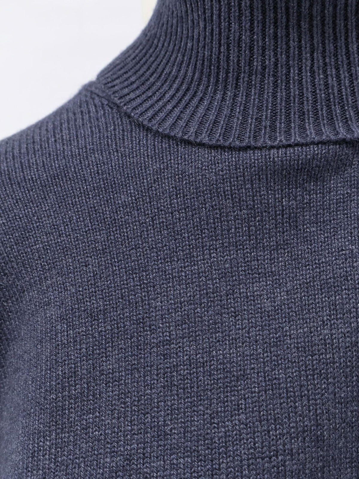 Brunello Cucinelli Women Cashmere Turtleneck With Monili Detail On The Back BRUNELLO CUCINELLI
