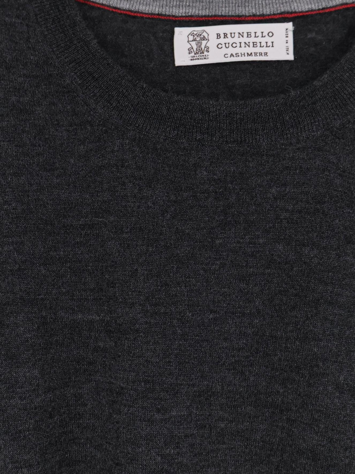 Brunello Cucinelli Men Cashmere And Silk Sweater BRUNELLO CUCINELLI