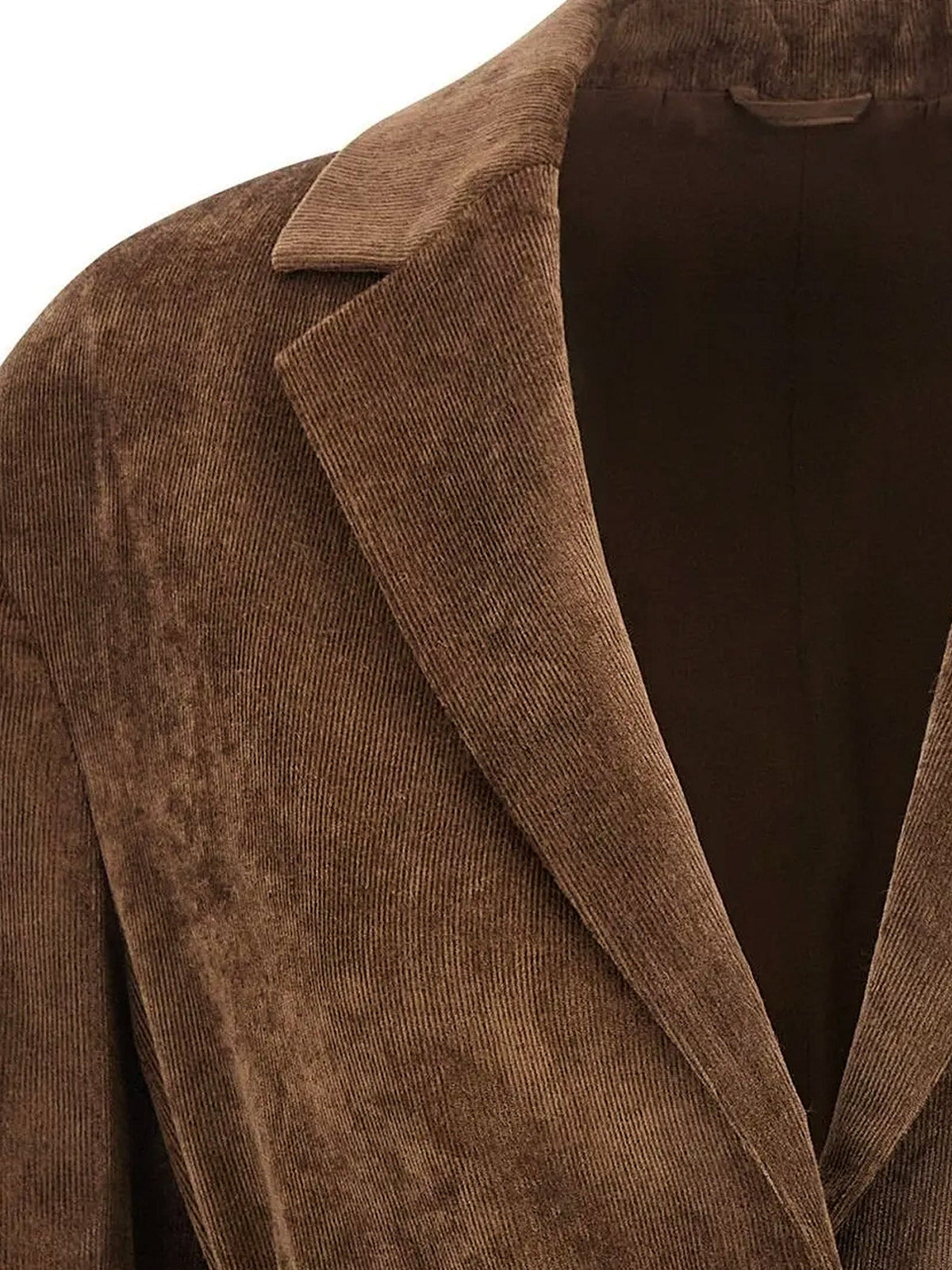 Brunello Cucinelli Women Corduroy Blazer With Belt BRUNELLO CUCINELLI