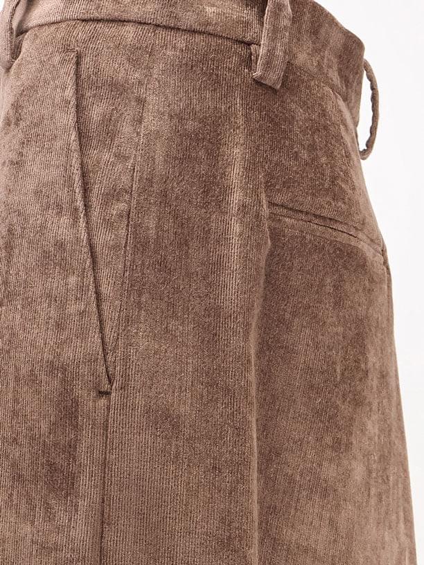 Brunello Cucinelli Women Velvet Skirt With Monili Detail BRUNELLO CUCINELLI