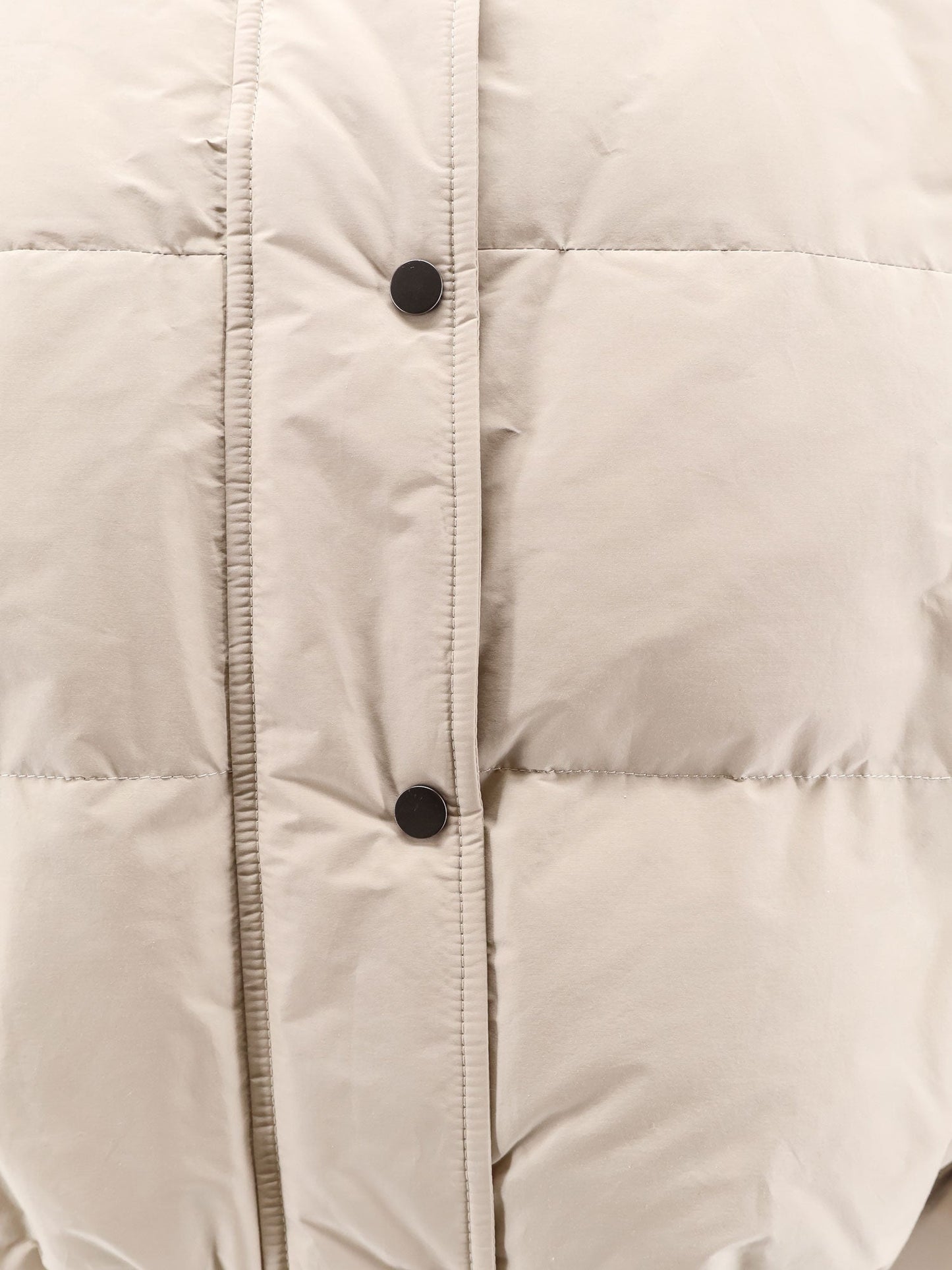 Brunello Cucinelli Women Down Jacket With Shearling Collar BRUNELLO CUCINELLI