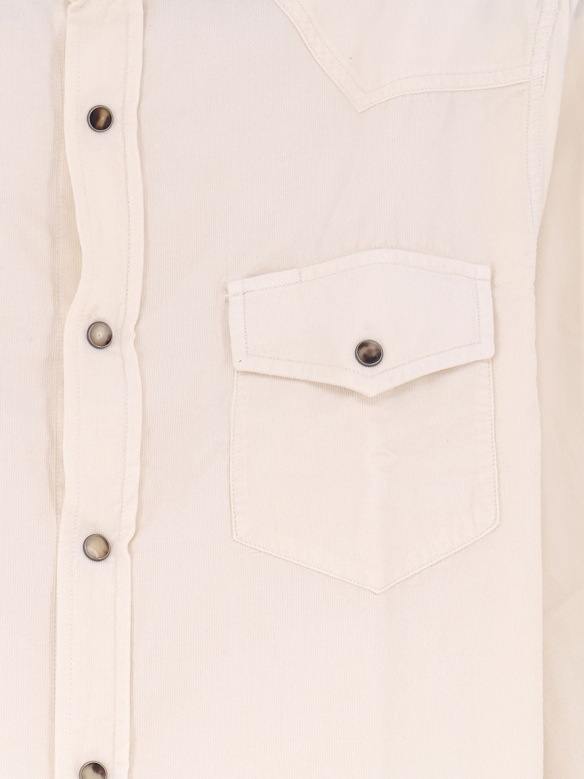 Brunello Cucinelli Men Corduroy Shirt BRUNELLO CUCINELLI