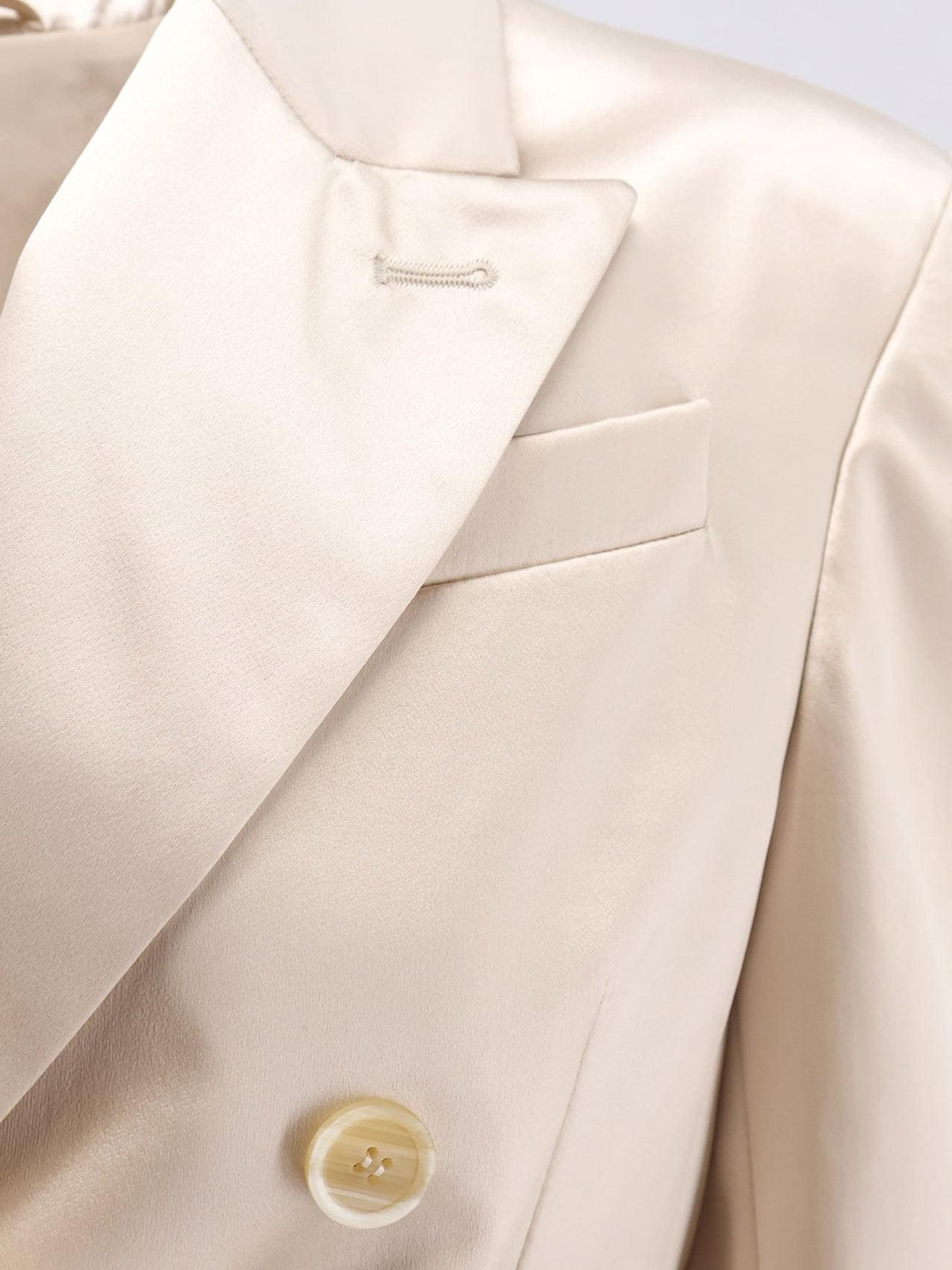 Brunello Cucinelli Women Double-Breasted Silk Blazer BRUNELLO CUCINELLI