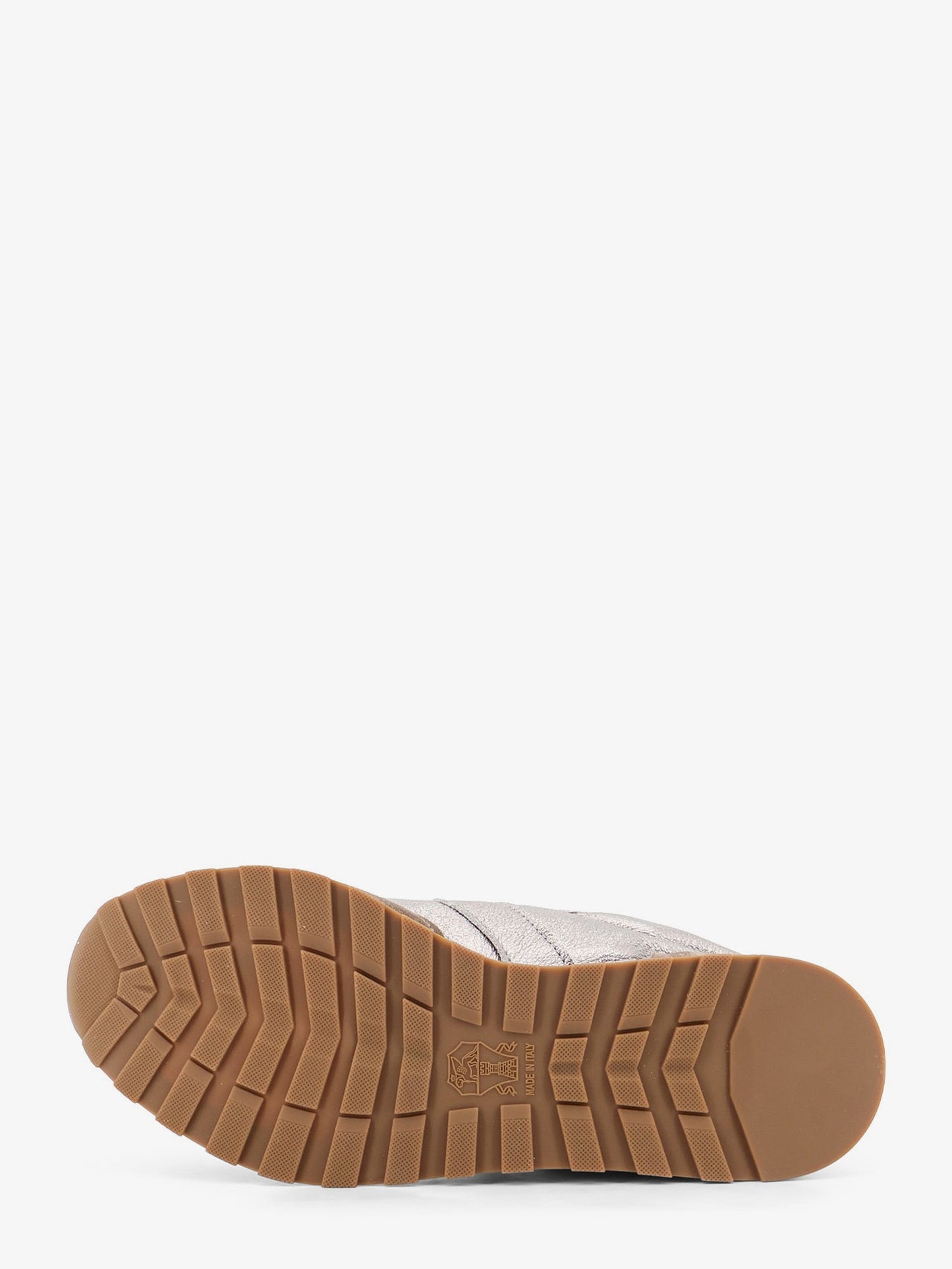 Brunello Cucinelli Women Laminated Leather And Suede Sneakers BRUNELLO CUCINELLI