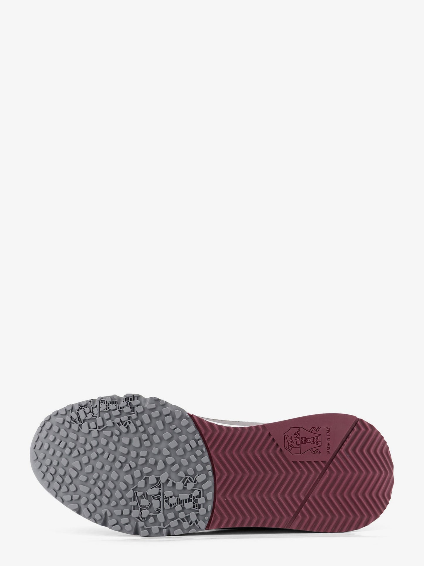 Brunello Cucinelli Men Suede Sneakers With Leather Inserts BRUNELLO CUCINELLI